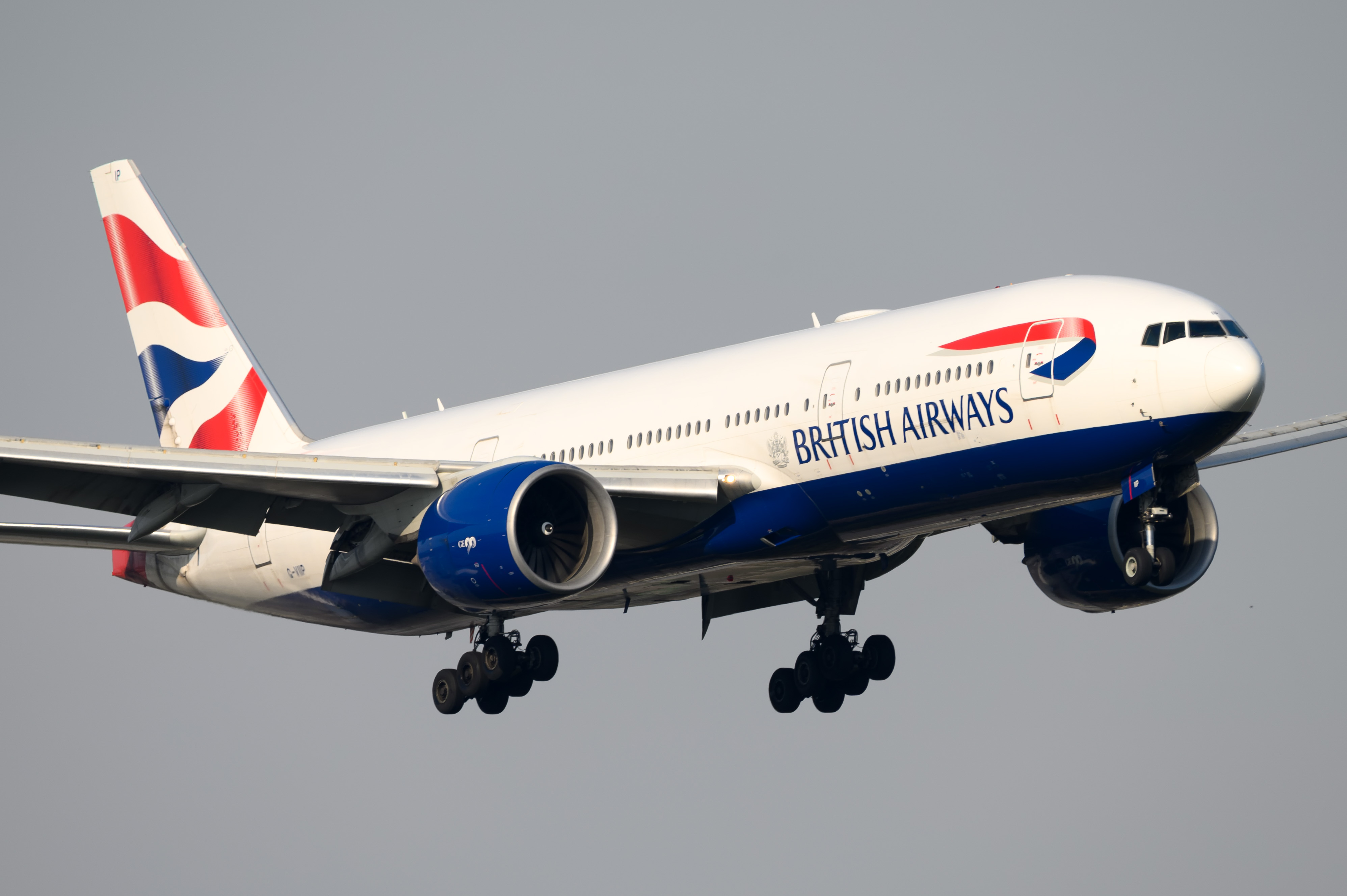 Full size: British Airways Boeing 777-200 G-VIIP at Orlando International Airport