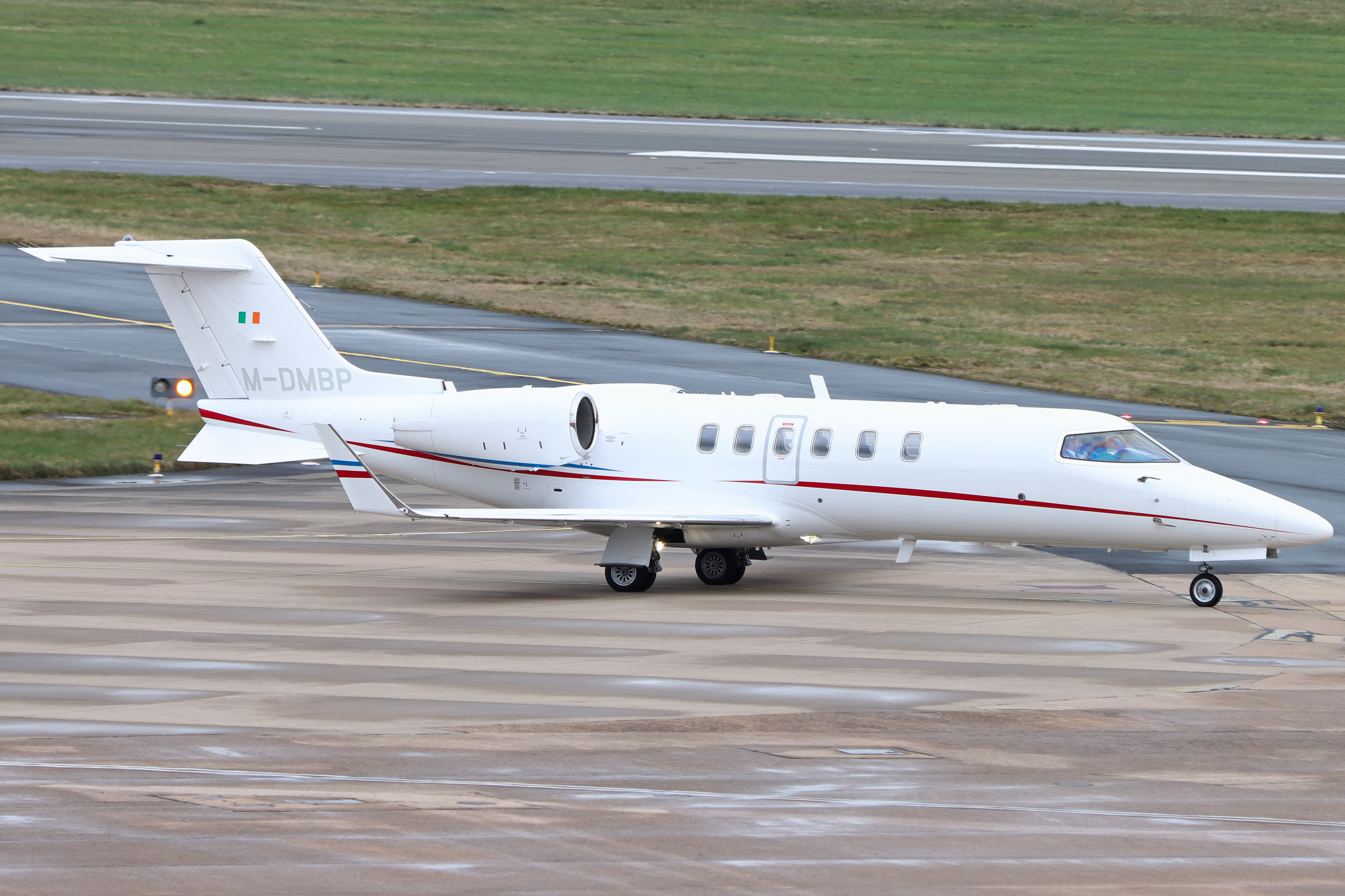 Full size: PRIVATE Learjet 40 M-DMBP at Birmingham Airport