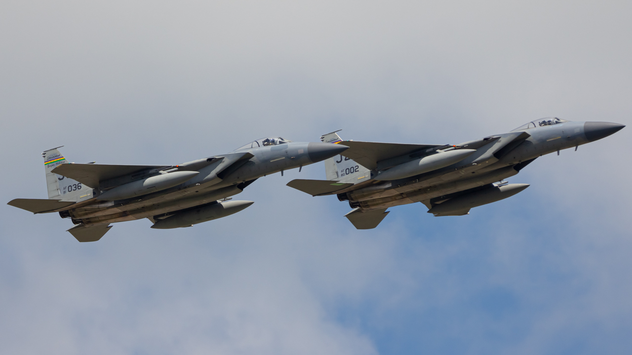 Full size: USAF - United States Air Force McDonnell Douglas F-15 Eagle 81-0036 at James M Cox Dayton International Airport
