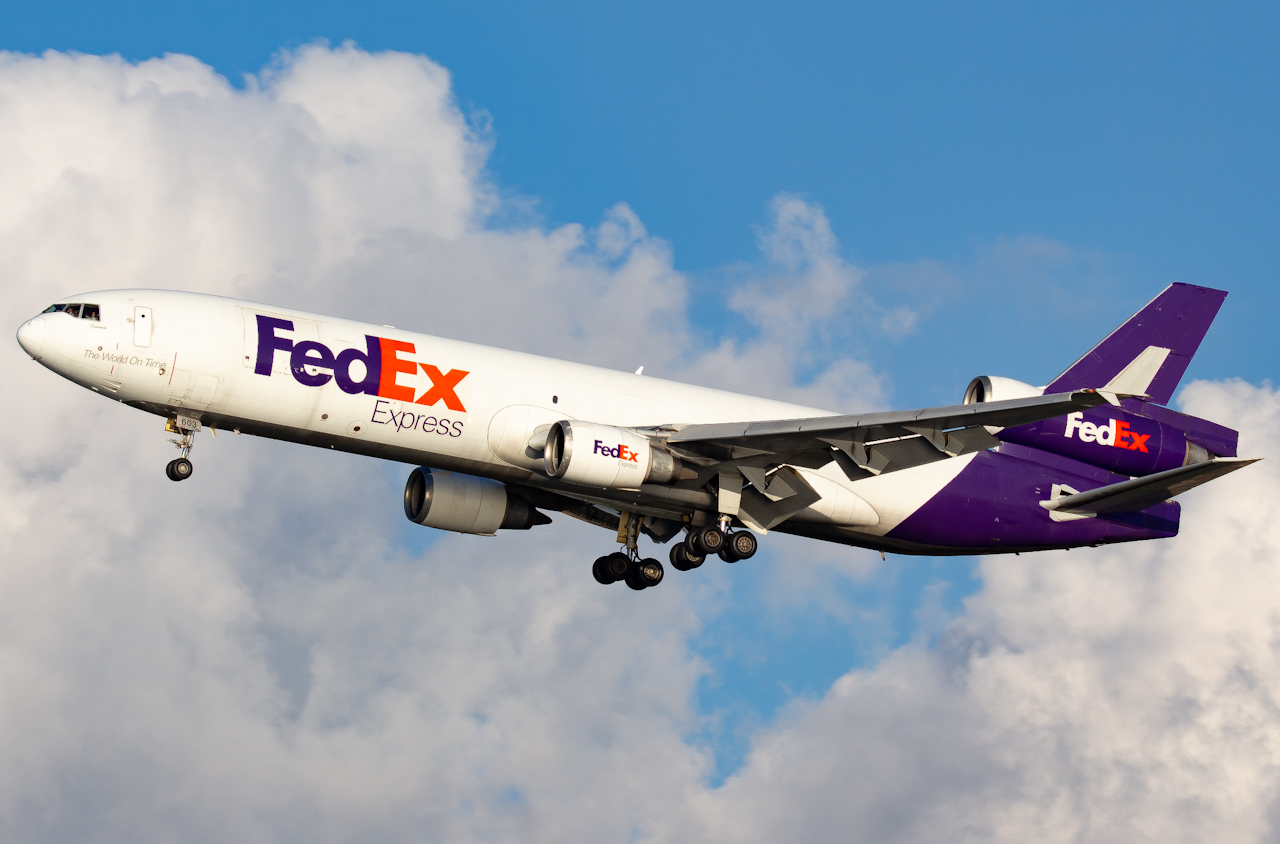 Full size: FedEx McDonnell Douglas MD-11F N603FE at Tampa International Airport