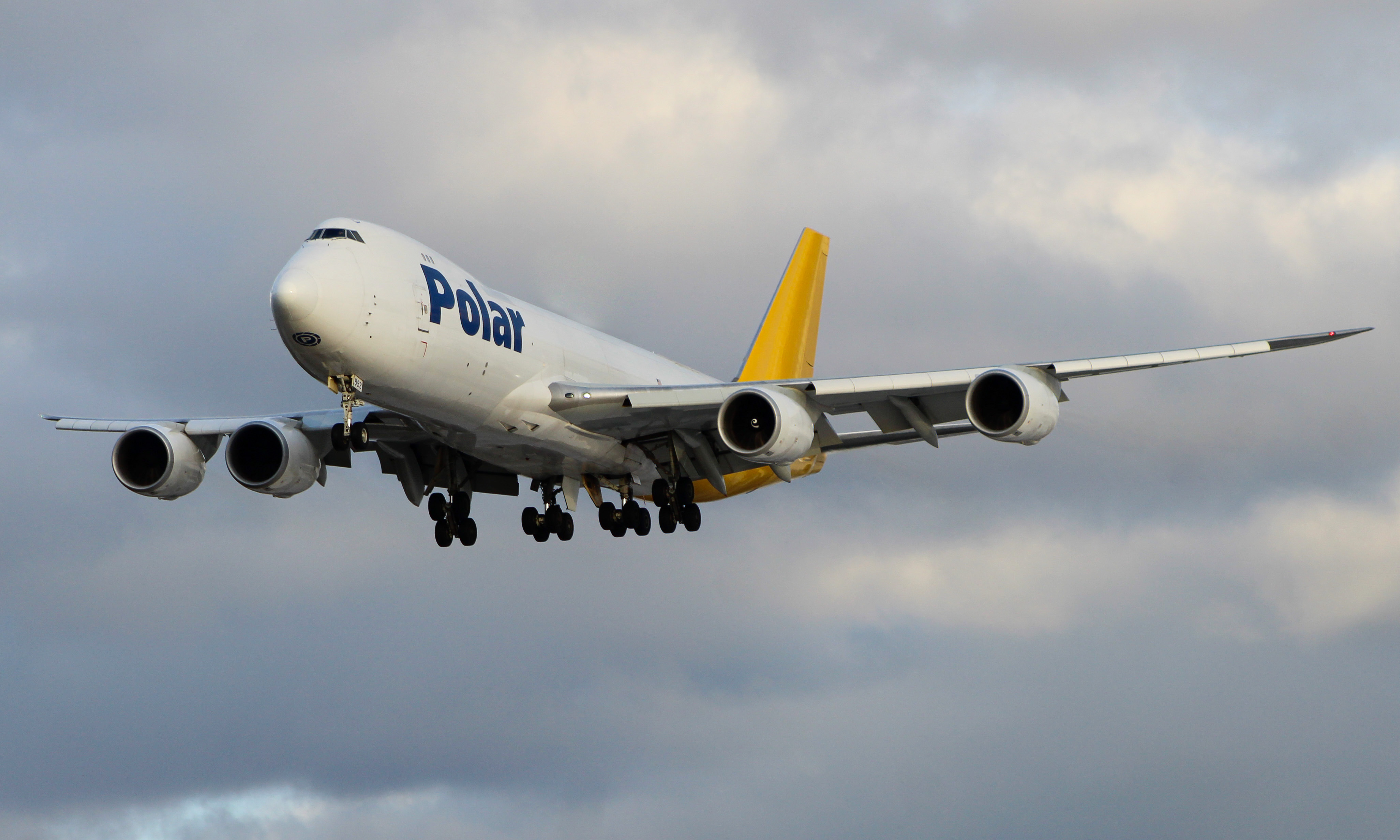 Full size: Polar Air Boeing 747-8F N853GT at Cincinnati/Northern Kentucky International Airport