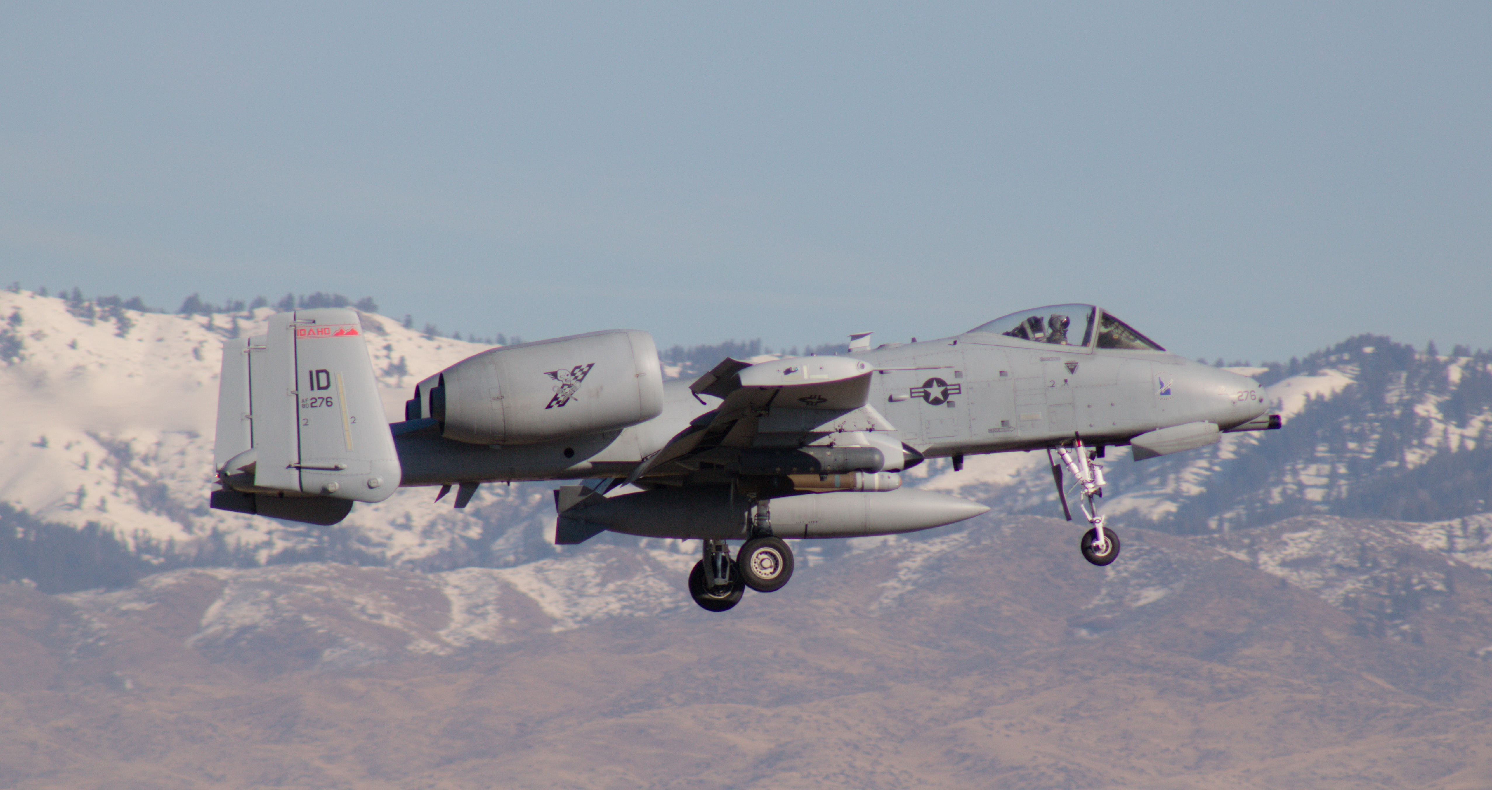 Full size: USAF - United States Air Force Fairchild A-10 Thunderbolt 80-0276 at Boise Air Terminal/Gowen Field