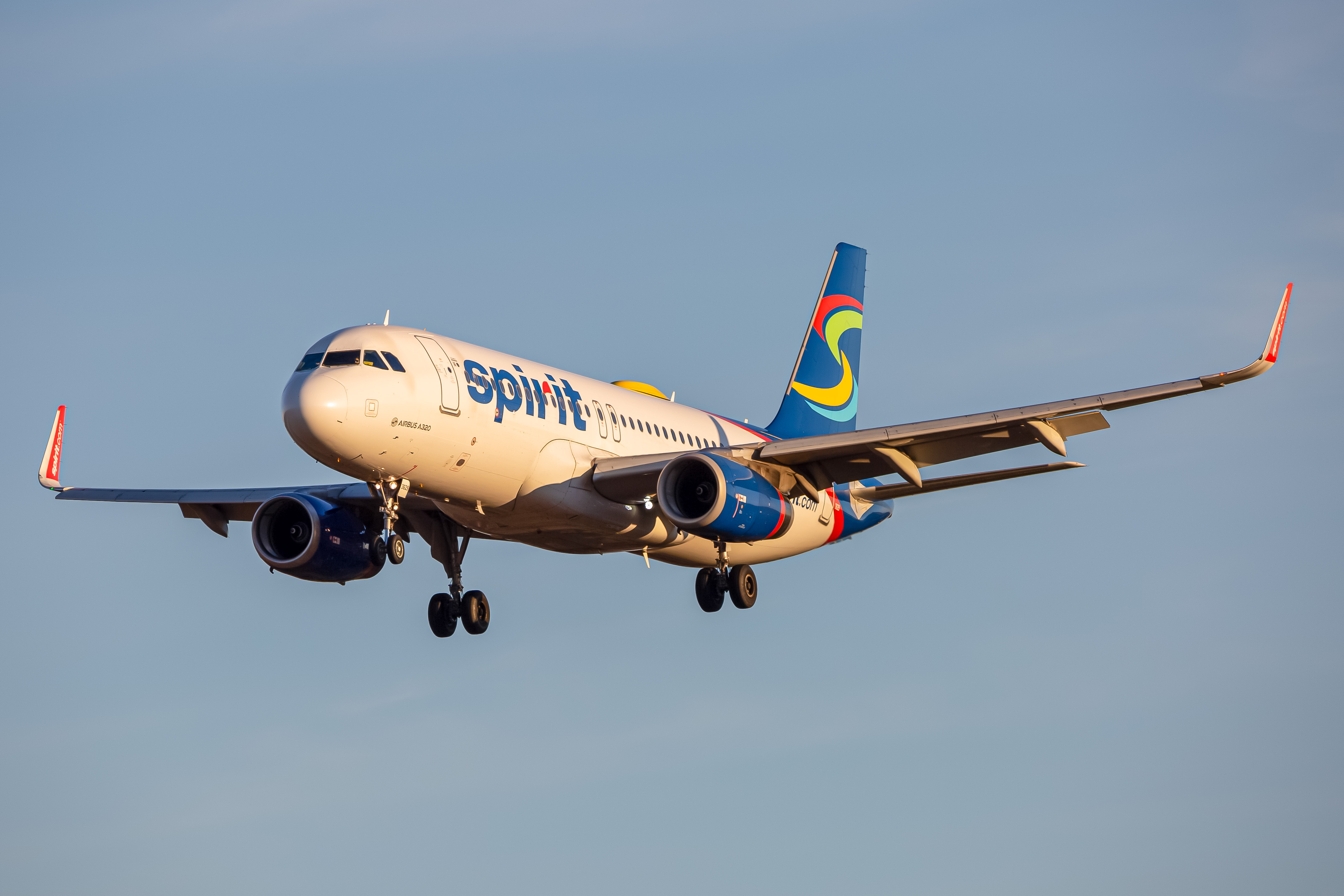 Full size: Spirit Airlines Airbus A320 N629NK at Baltimore/Washington International Thurgood Marshall Airport
