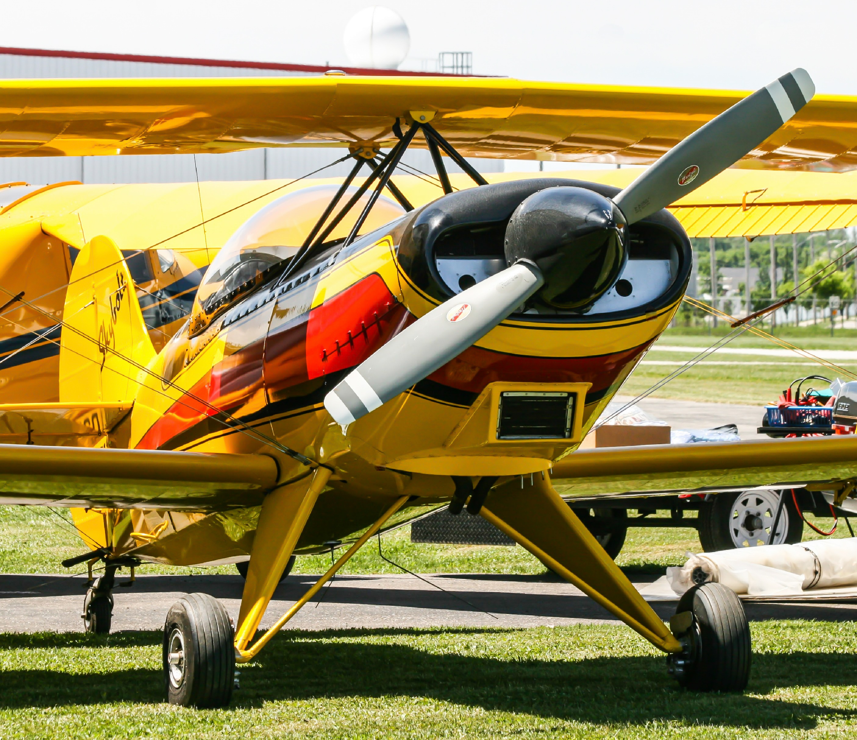 Full size: PRIVATE Steen Skybolt C-GCUY at London International Airport