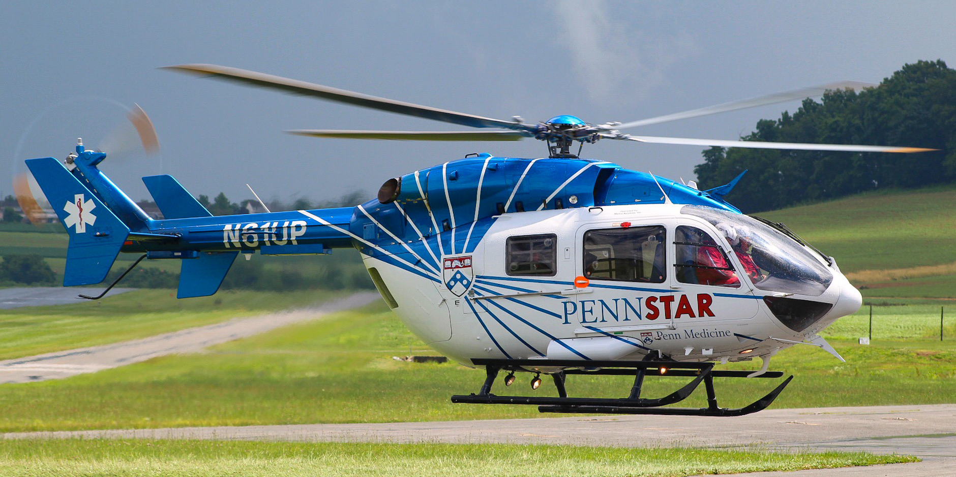 Full size: PRIVATE Eurocopter EC-145 N61UP at York Airport