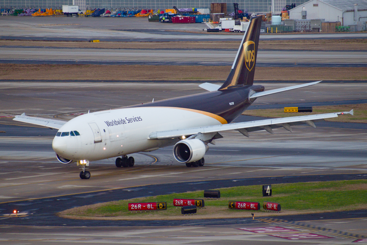 Full size: United Parcel Service Airbus A300F-600 N167UP at Hartsfield-Jackson Atlanta International Airport