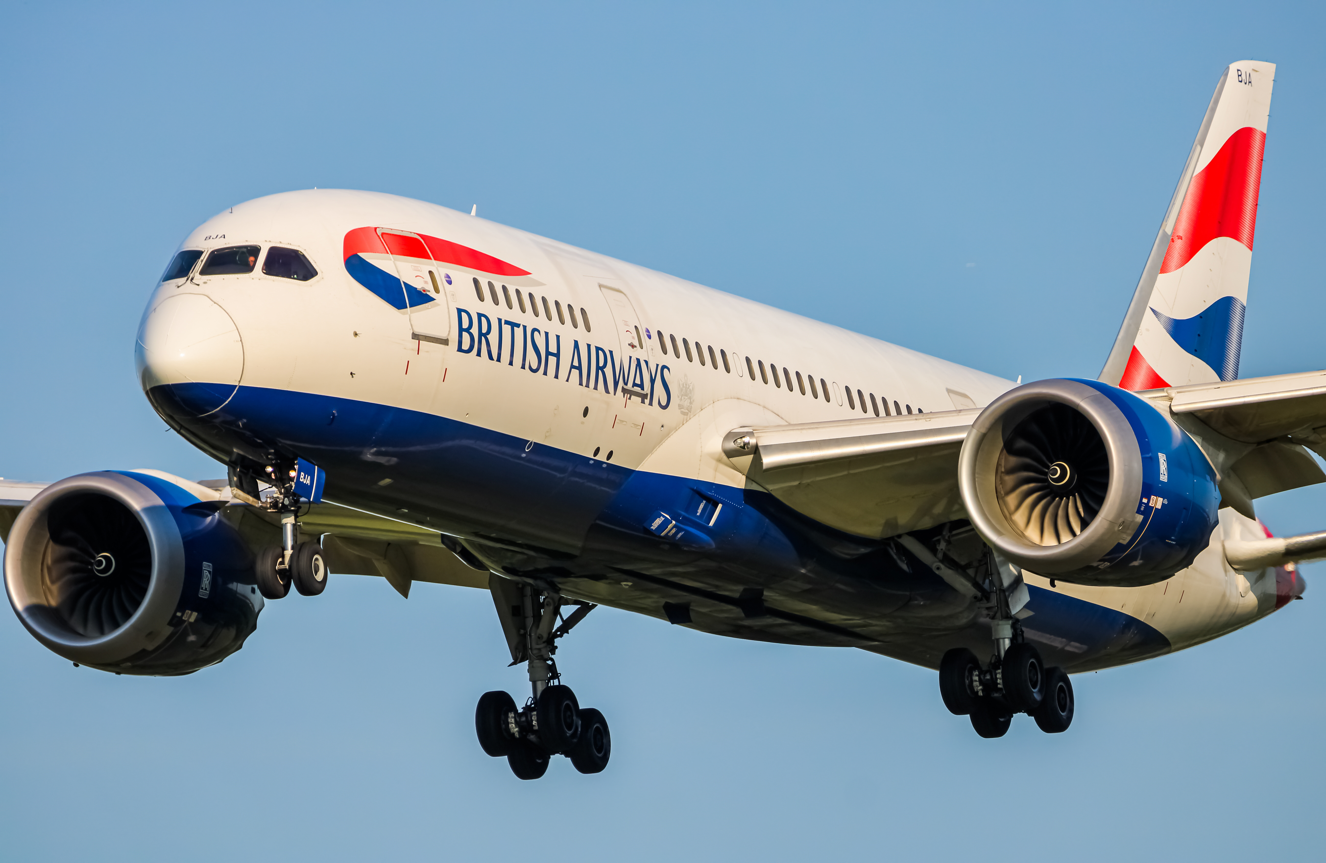 Full size: British Airways Boeing 787-8 G-ZBJA at Baltimore/Washington International Thurgood Marshall Airport