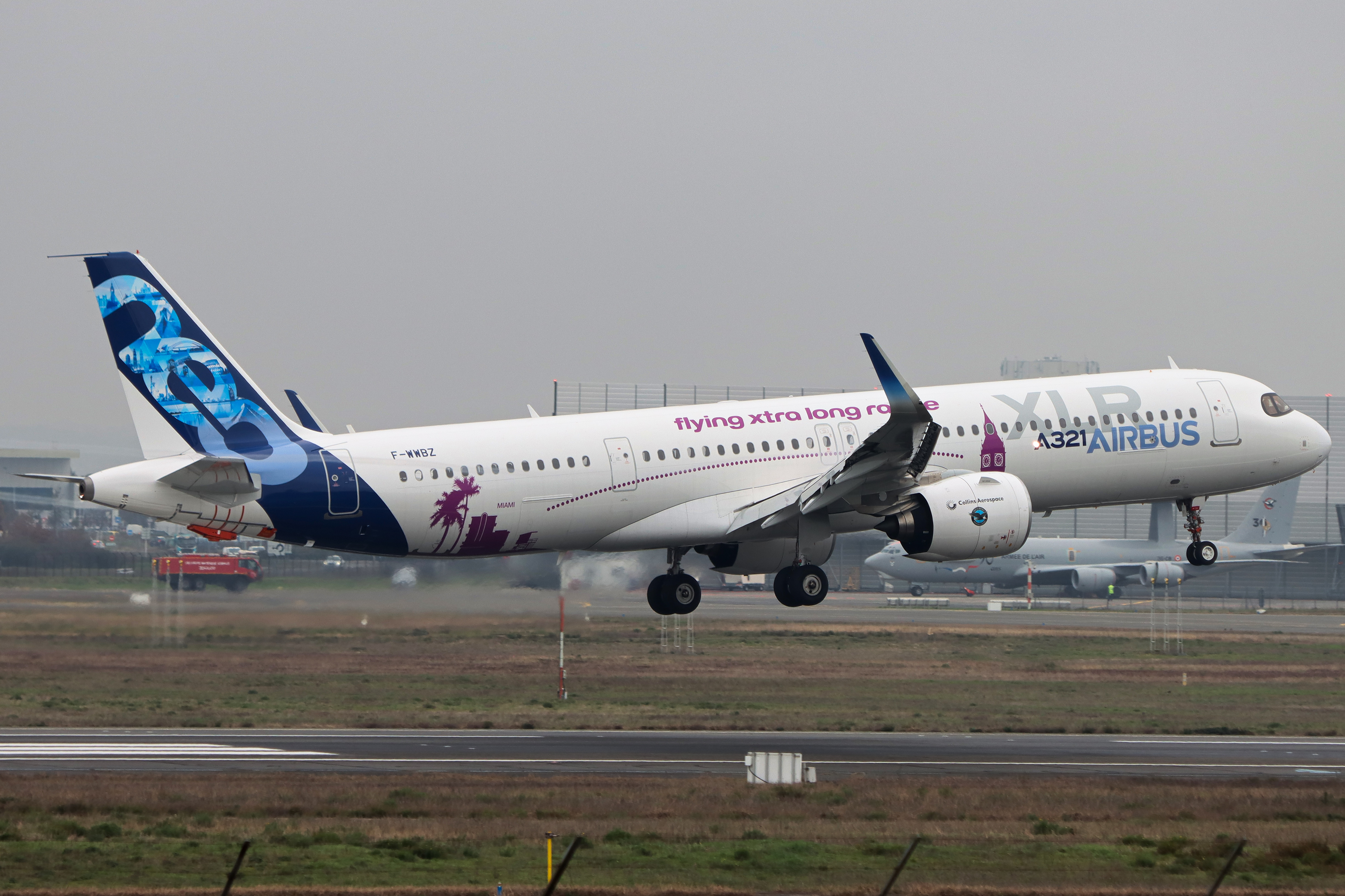 Full size: Airbus Airbus A321XLR F-WWBZ at Toulouse Blagnac Airport