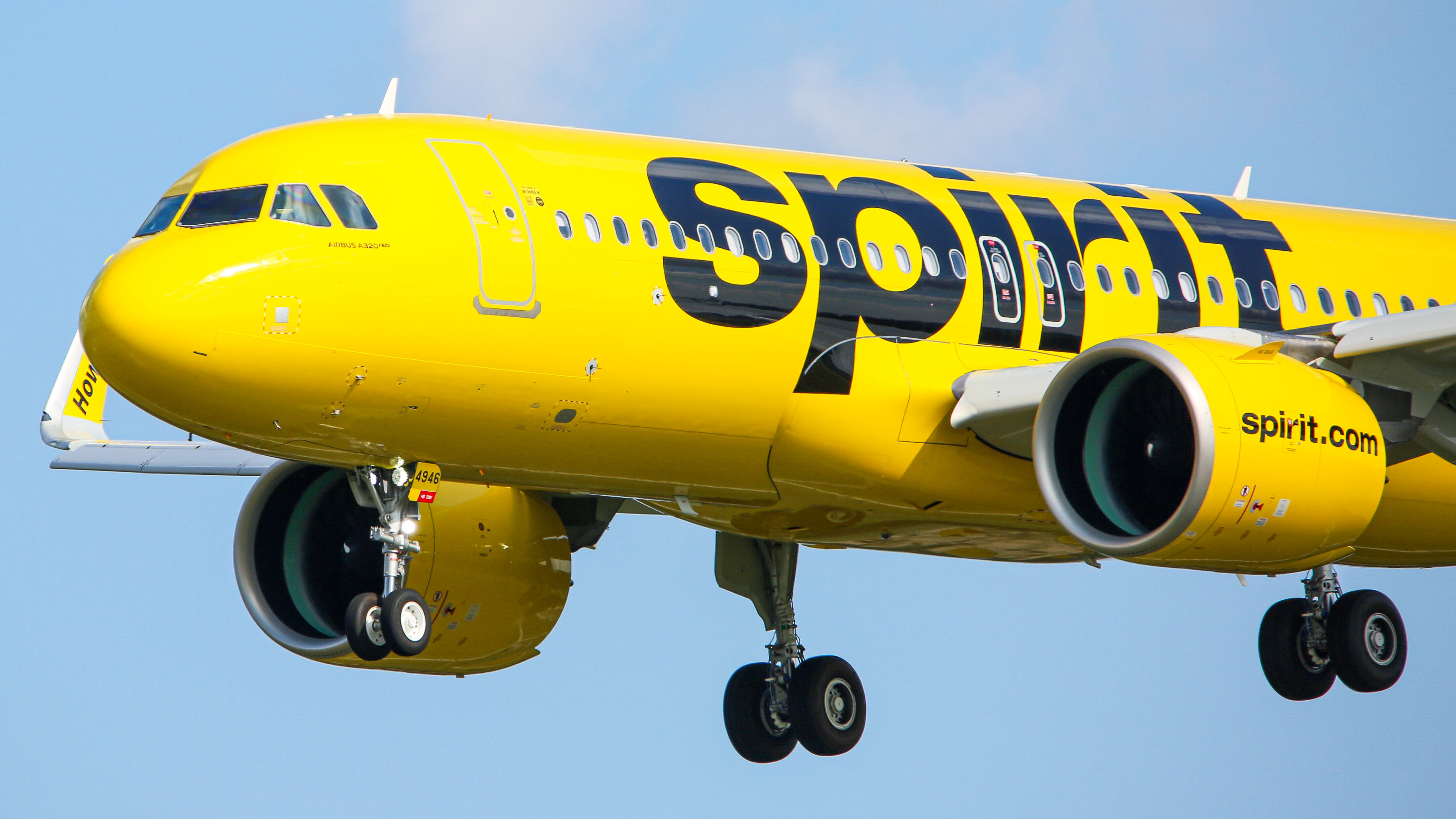 Full size: Spirit Airlines Airbus A320NEO N946NK at Baltimore/Washington International Thurgood Marshall Airport