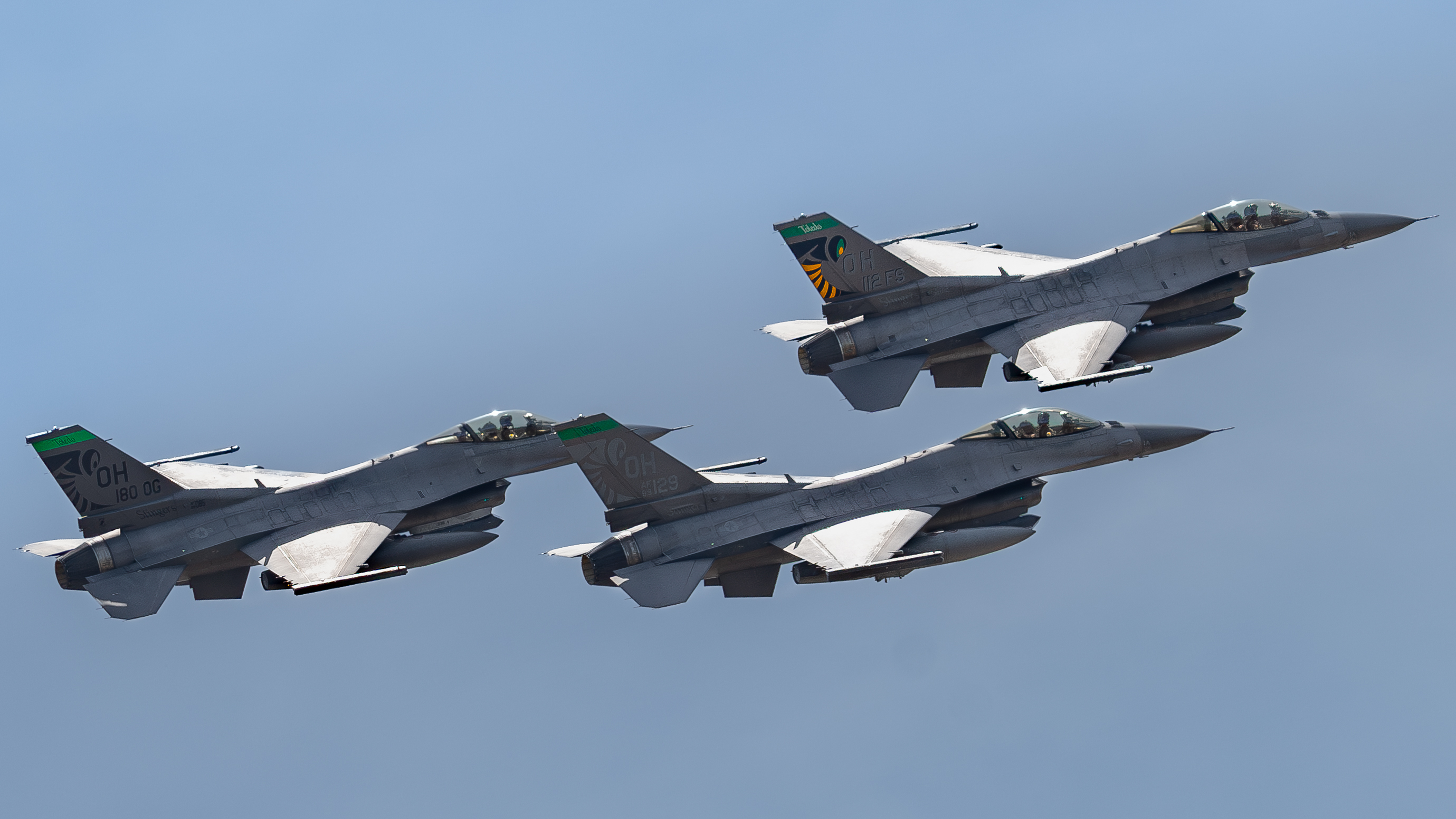Full size: USAF - United States Air Force General Dynamics F-16 Fighting Falcon 89-2112 at Not Applicable