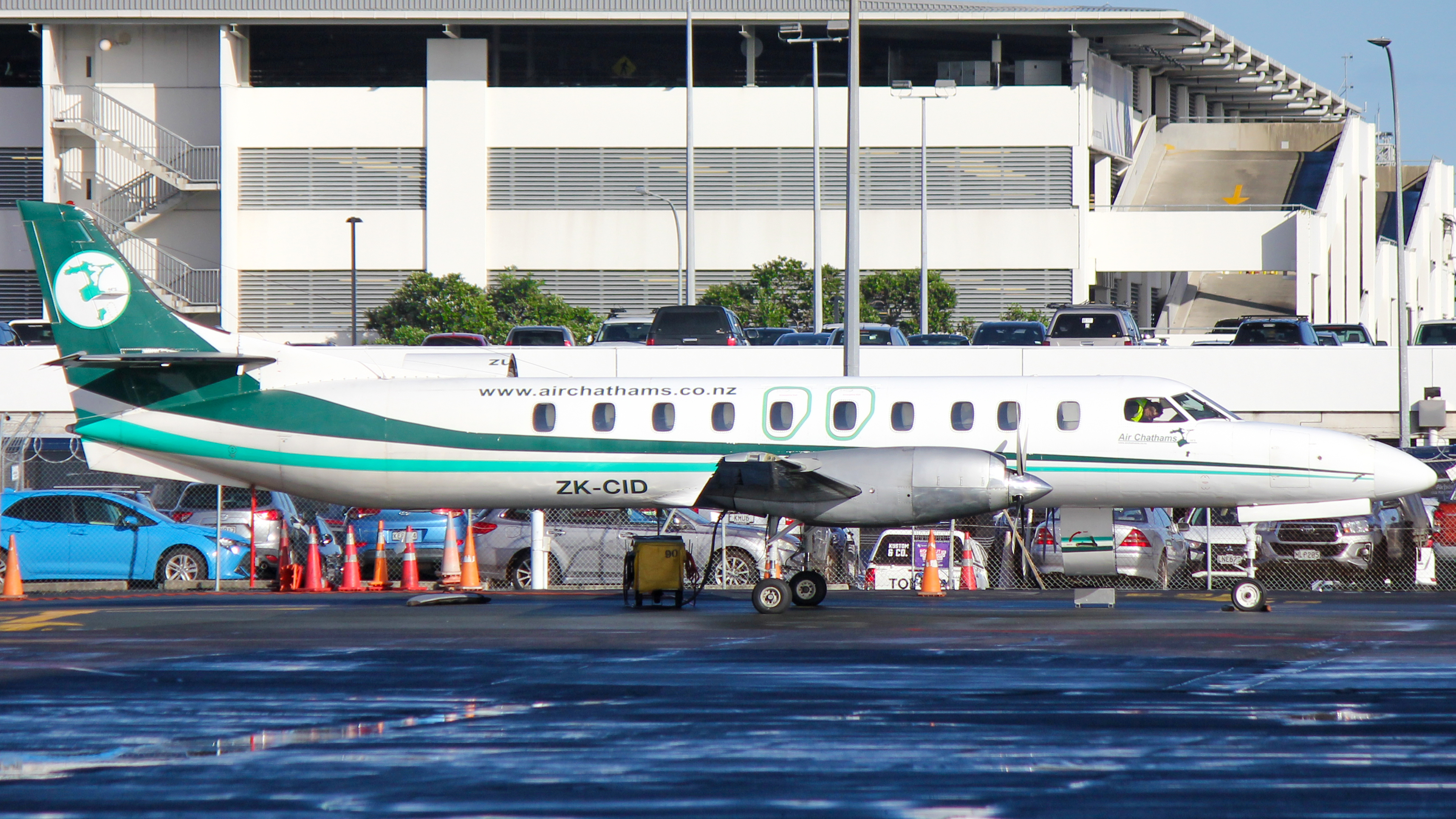 Full size: Air Chathams Fairchild Metroliner III ZK-CID at Auckland International Airport