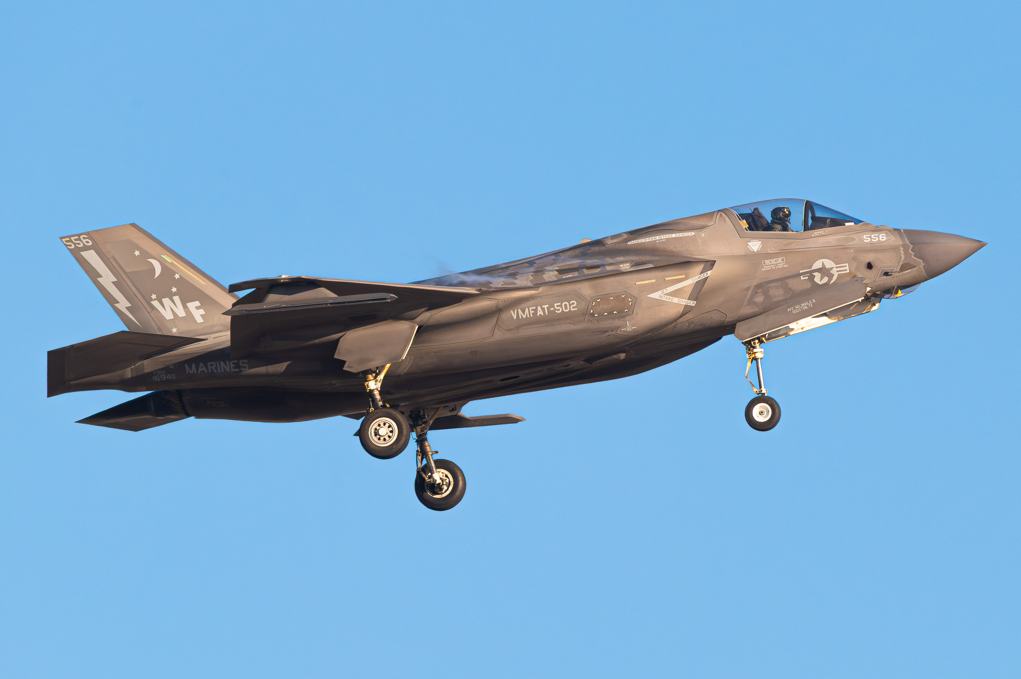 Full size: USMC - United States Marine Corp Lockheed Martin F-35 Lightning 169411 at Miramar MCAS (Joe Foss Field) Airport