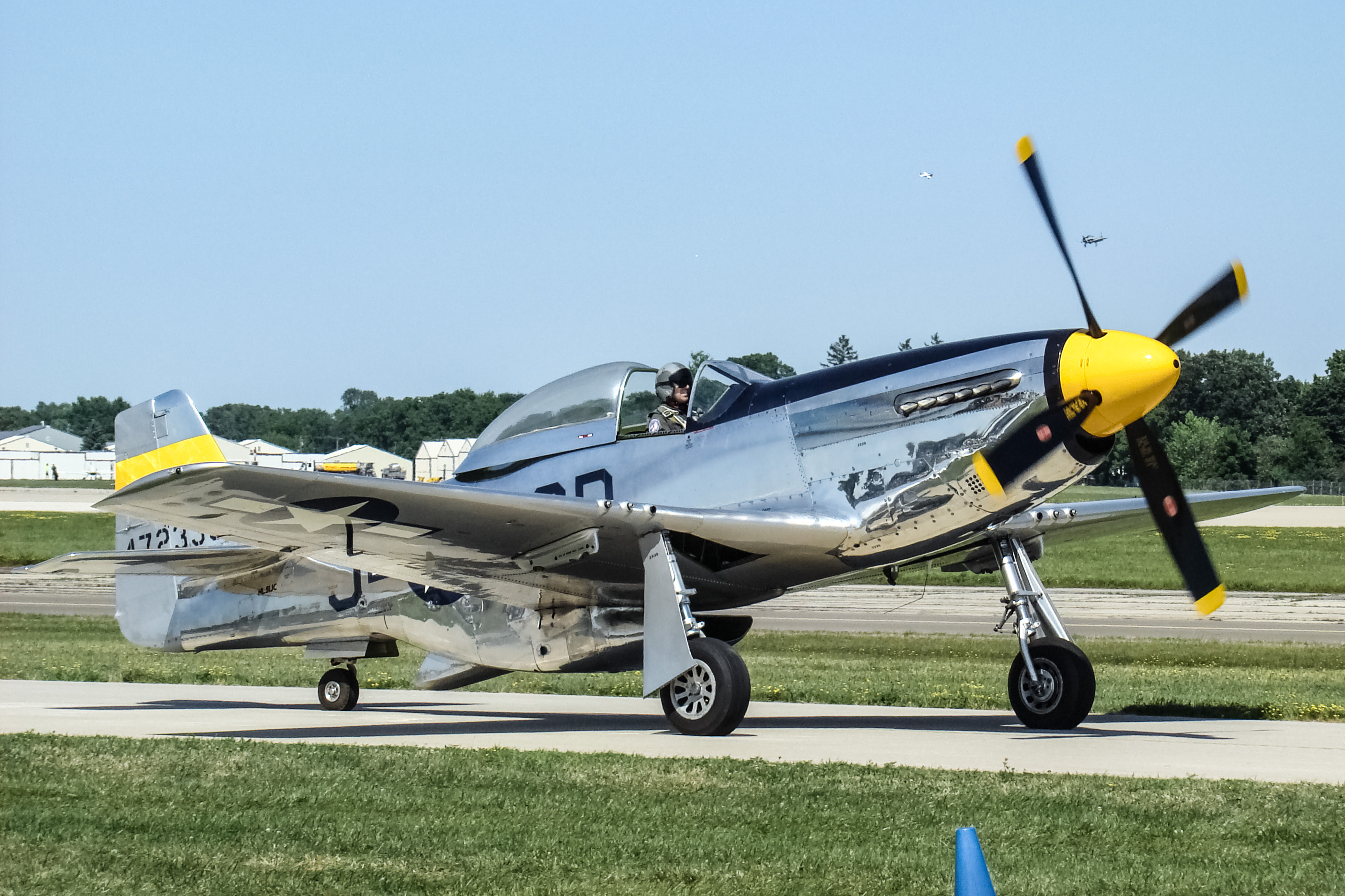 Full size: PRIVATE North American P-51 Mustang N51JC at Wittman Regional Airport