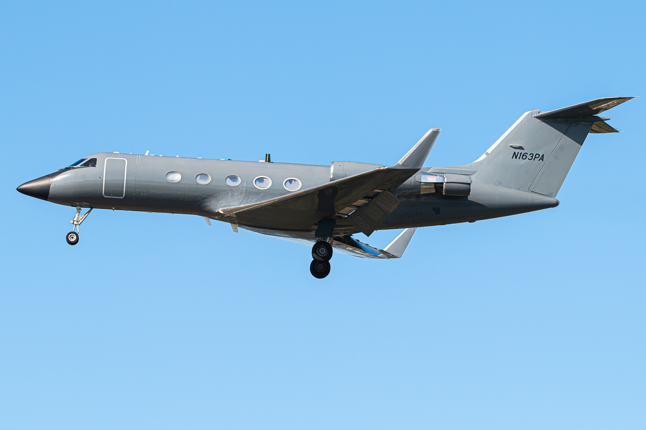 Full size: Phoenix Air Gulfstream III N163PA at North Island NAS