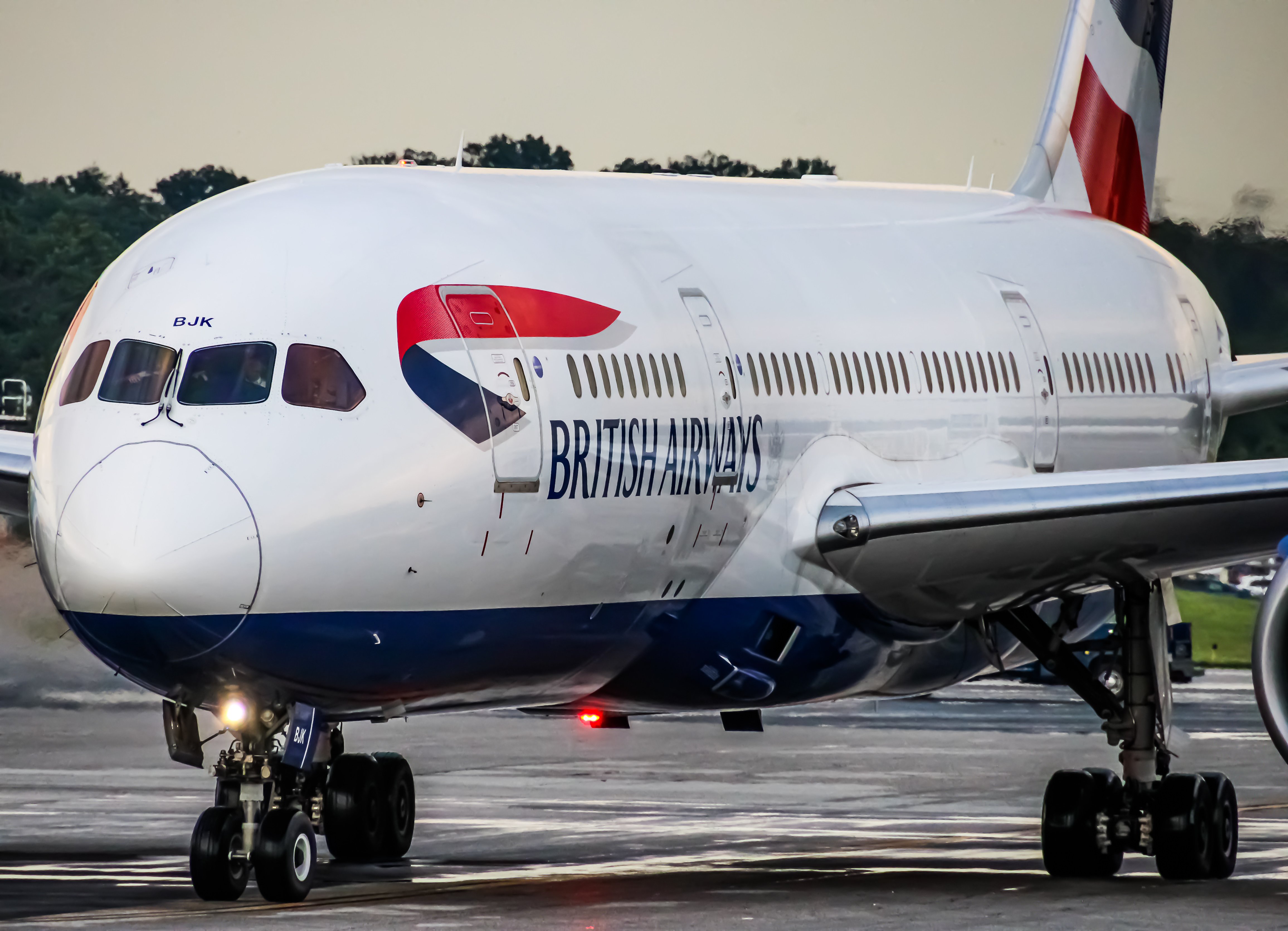 Full size: British Airways Boeing 787-8 G-ZBJK at Baltimore/Washington International Thurgood Marshall Airport