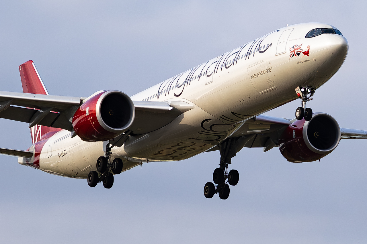Full size: Virgin Atlantic Airbus A330-900 G-VLDY at Tampa International Airport