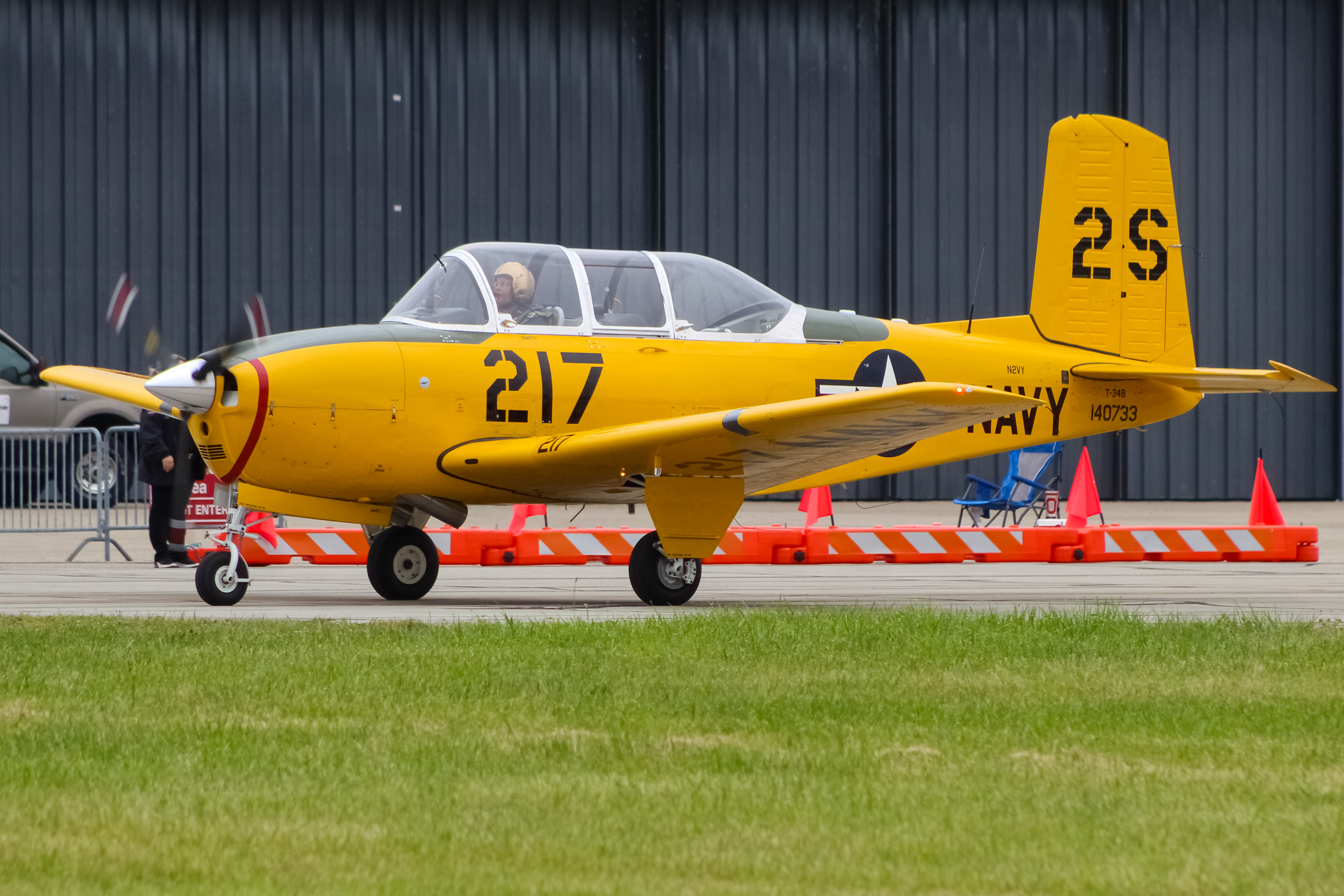 Full size: PRIVATE Beech D-45 N2VY at James M Cox Dayton International Airport