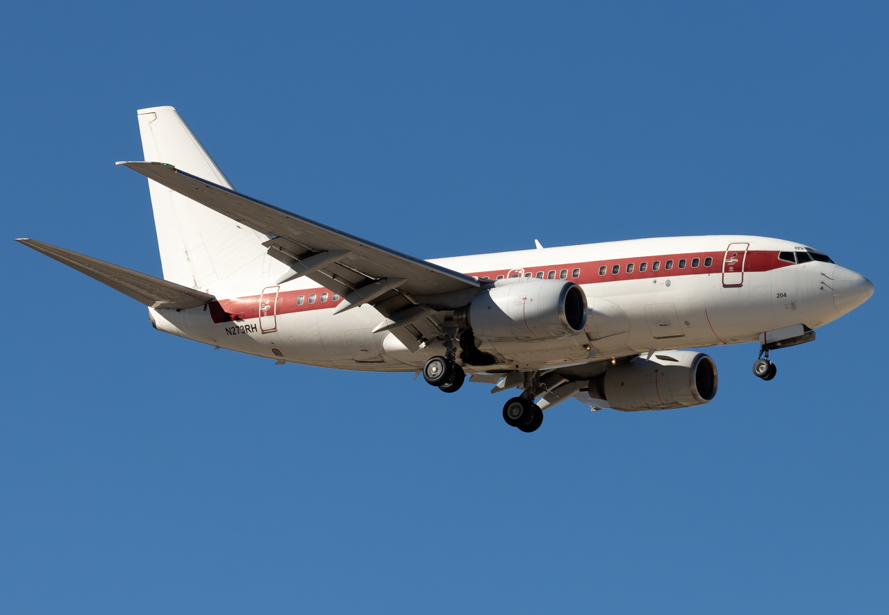 Full size: Janet Airlines Boeing 737-600 N273RH at Harry Reid International Airport