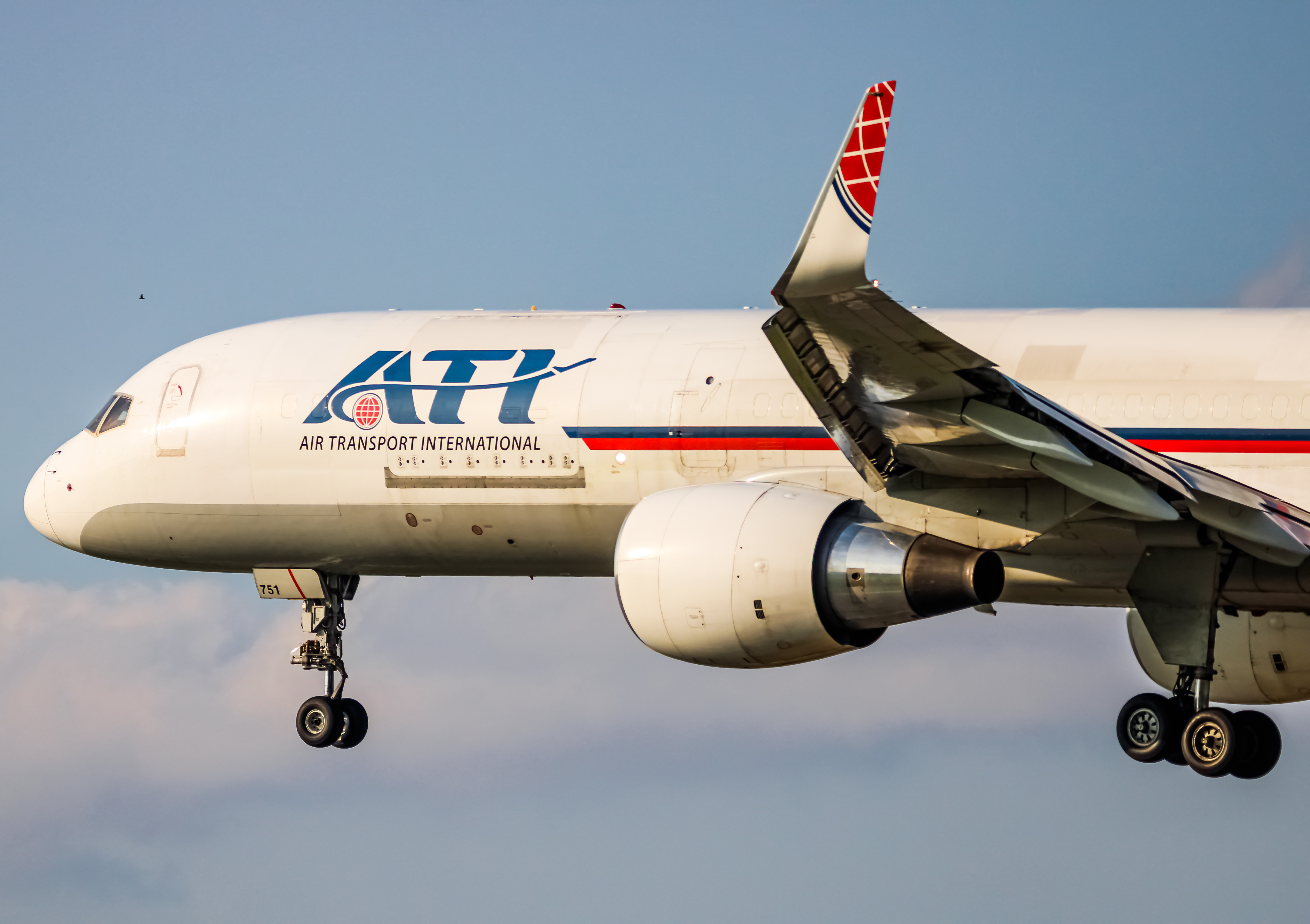 Full size: Air Transport International Boeing 757-200F N751CX  at Baltimore/Washington International Thurgood Marshall Airport