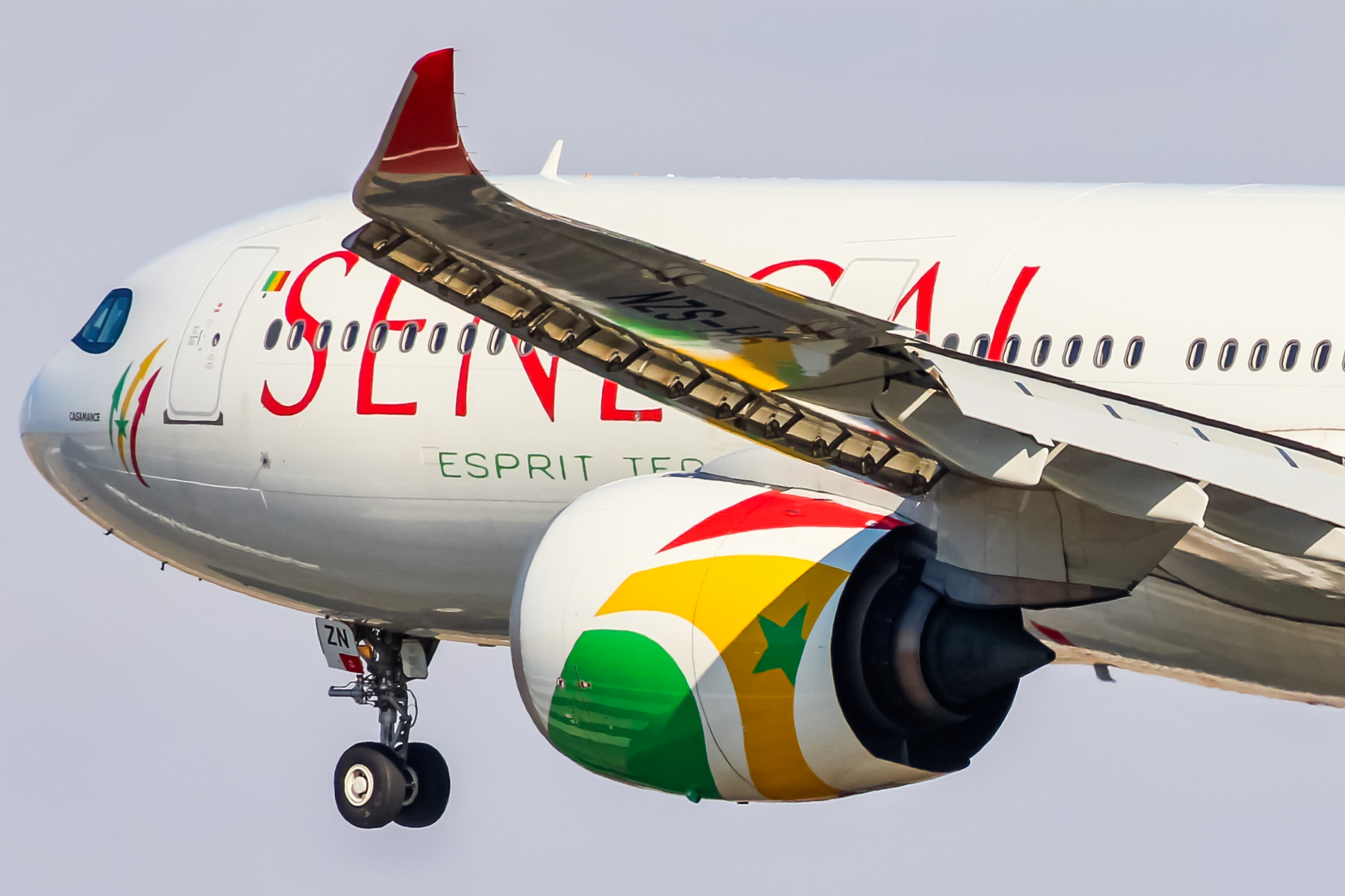 Full size: Air Senegal Airbus A330-900 9H-SZN at Baltimore/Washington International Thurgood Marshall Airport