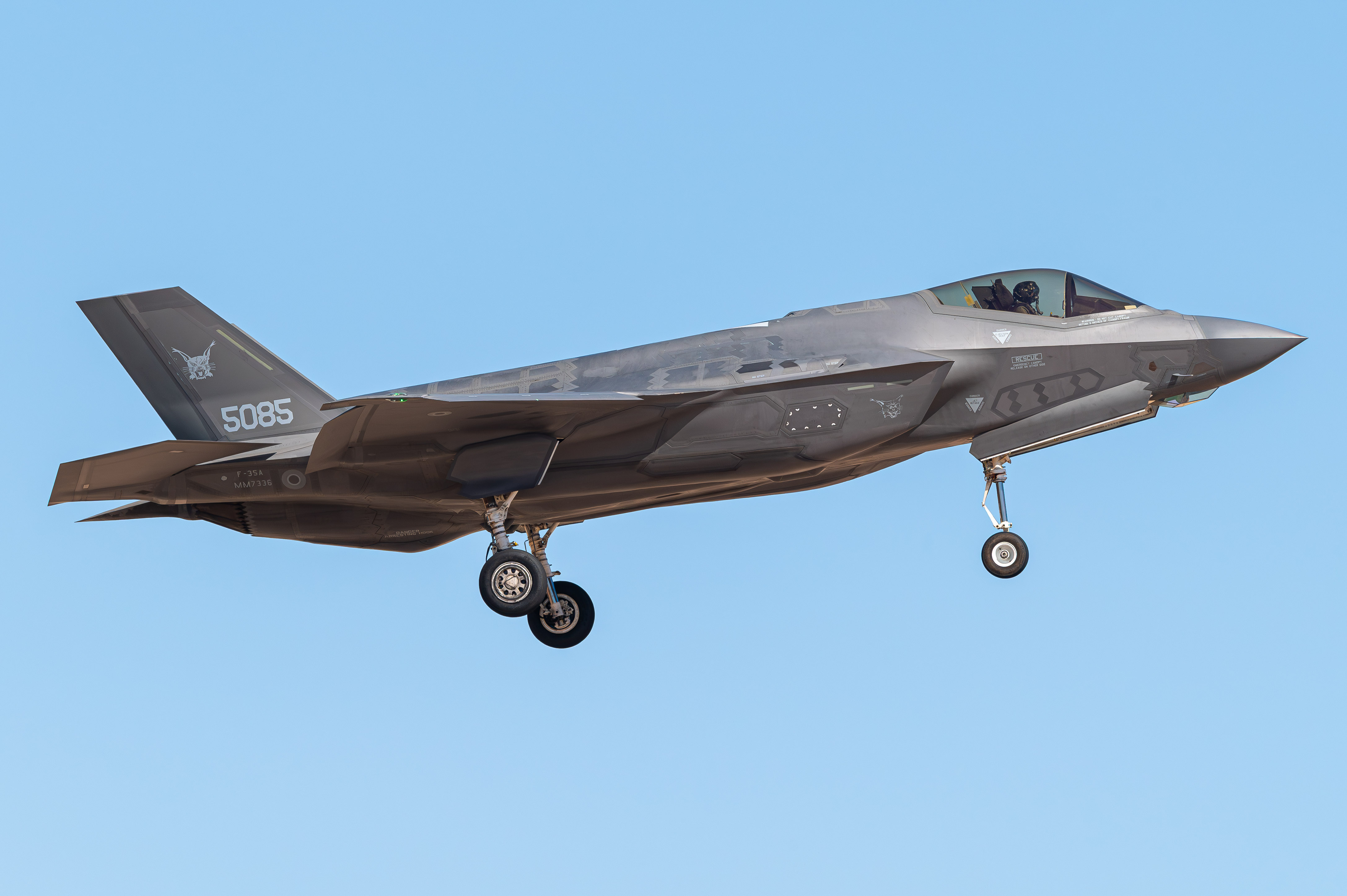Full size: Italian Air Force Lockheed Martin F-35 Lightning MM7336 at Luke AFB