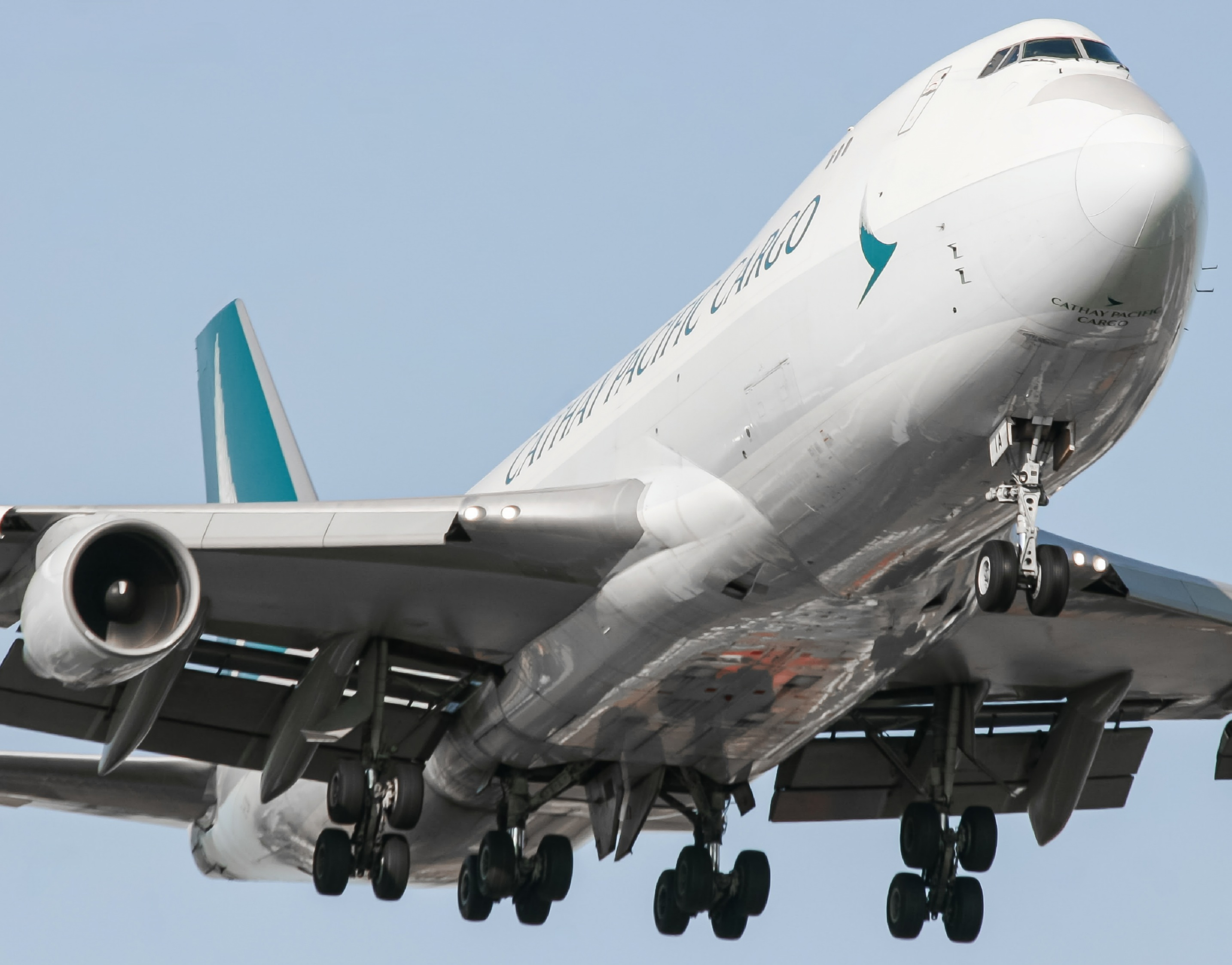 Full size: Cathay Pacific Cargo Boeing 747-467F(ER) B-LIA at Lester B Pearson International Airport