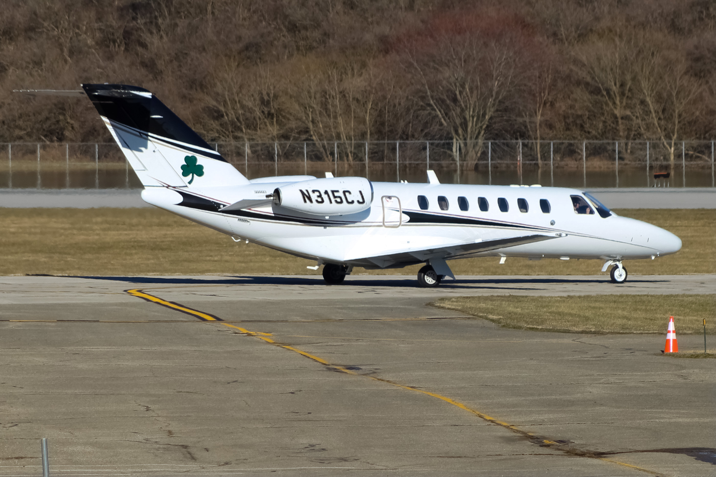 Full size: PRIVATE Cessna Citation CJ3 N315CJ at Cincinnati Municipal Airport/Lunken Field