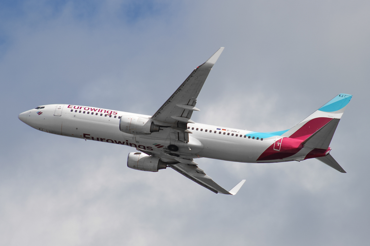 Full size: Eurowings Boeing 737-800 D-ABKJ at Cologne Bonn Airport