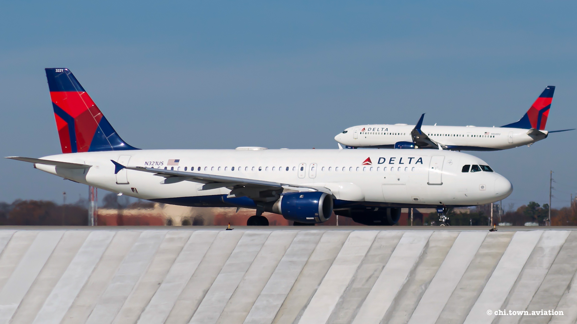 Full size: Delta Airlines Airbus A320 N321US at Hartsfield-Jackson Atlanta International Airport