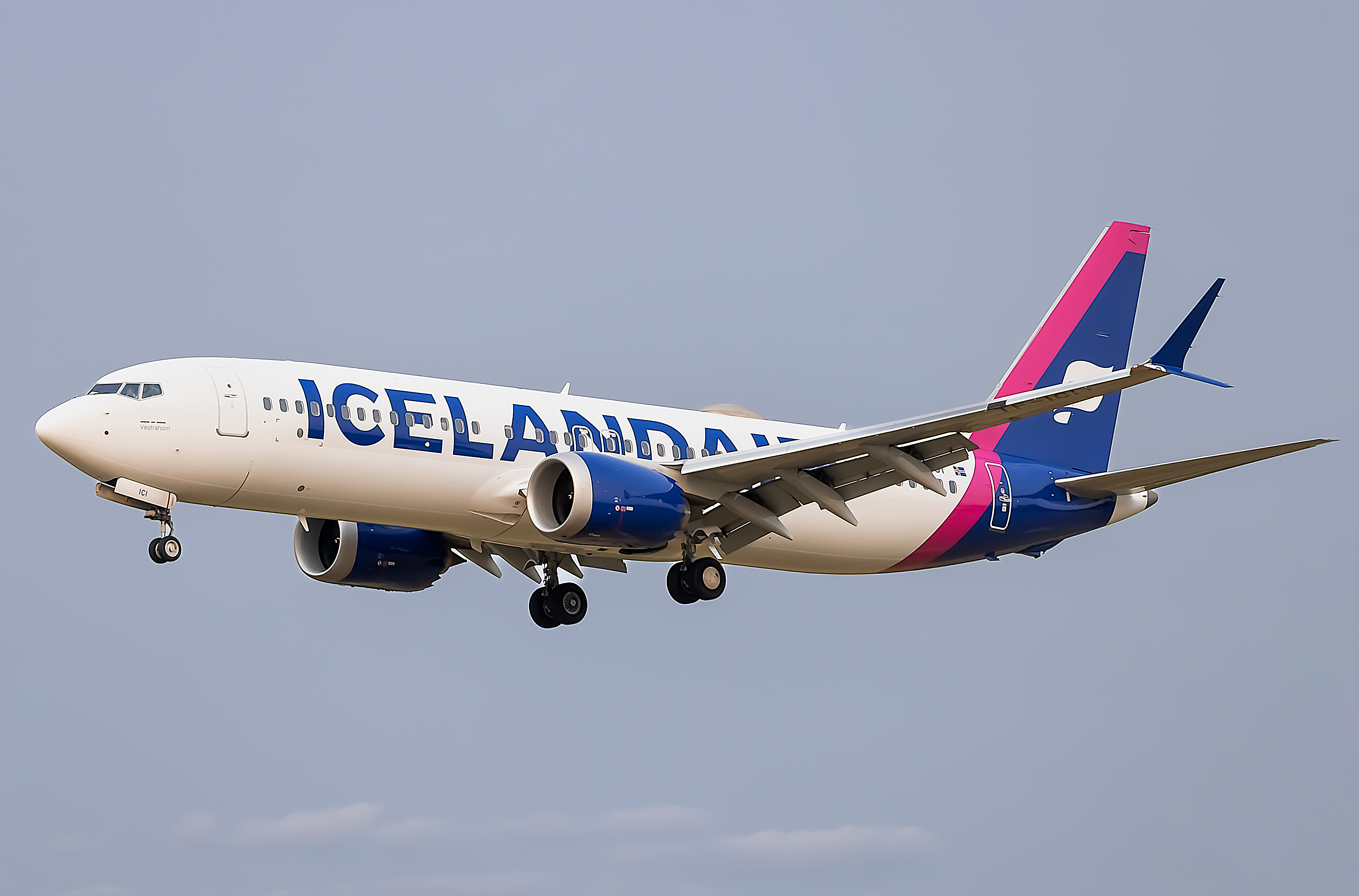 Full size: Icelandair Boeing 737 MAX 8 TF-ICI at Baltimore/Washington International Thurgood Marshall Airport