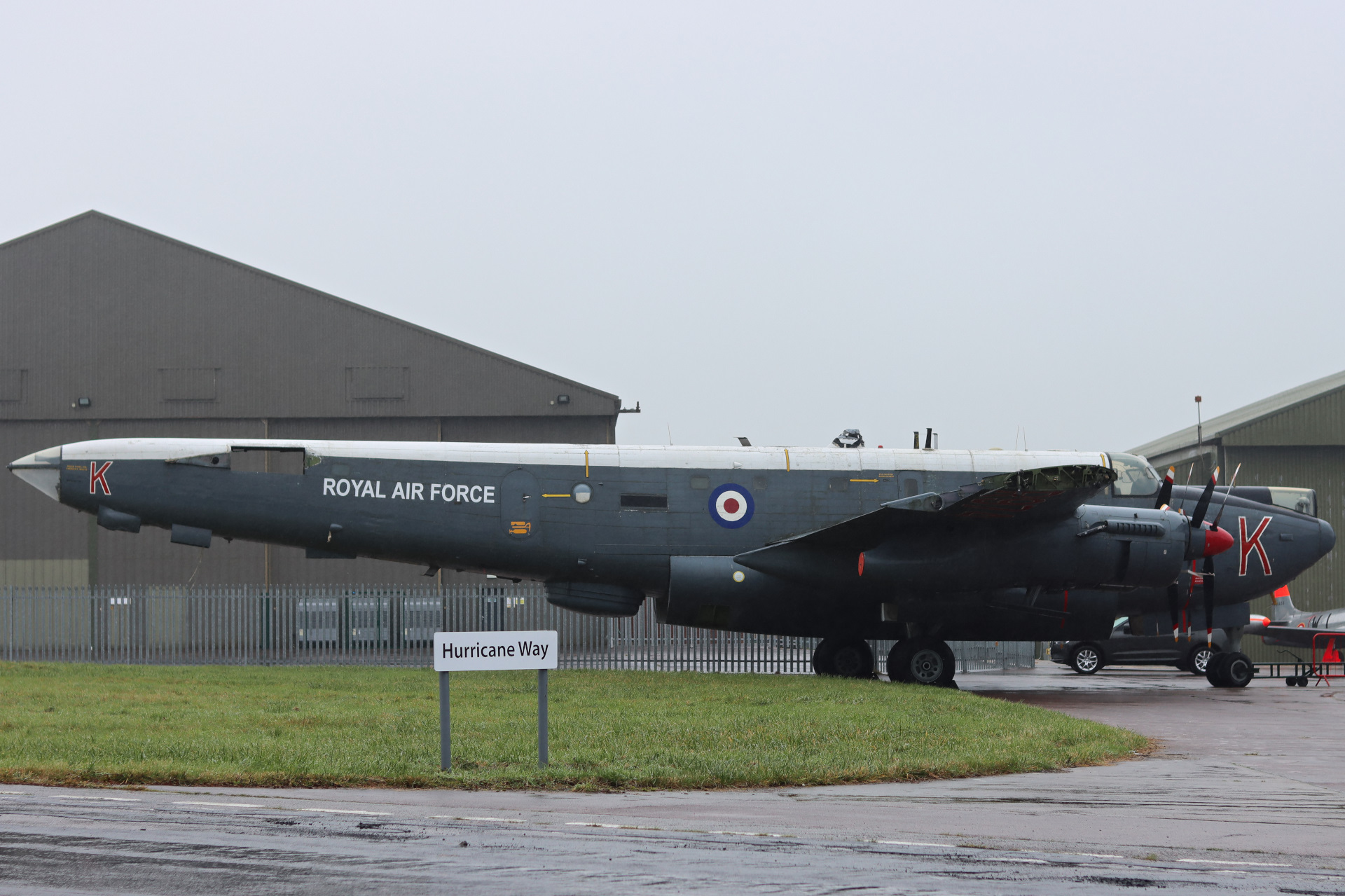 Full size: Royal Air force AVRO SHACKLETON MR3 WR974 at St. Athan Airport