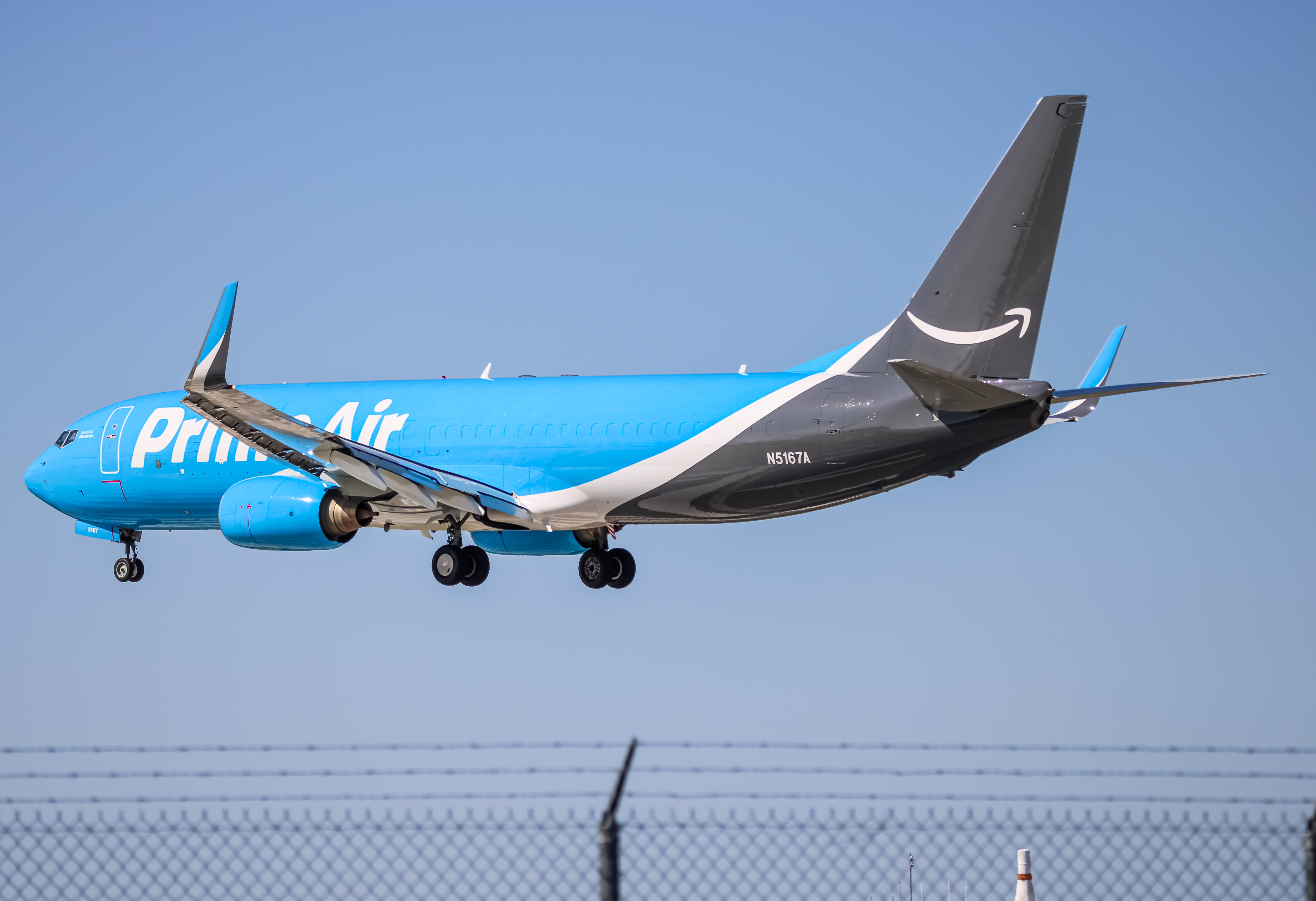 Full size: Prime Air Boeing 737-800 N5167A at Baltimore/Washington International Thurgood Marshall Airport