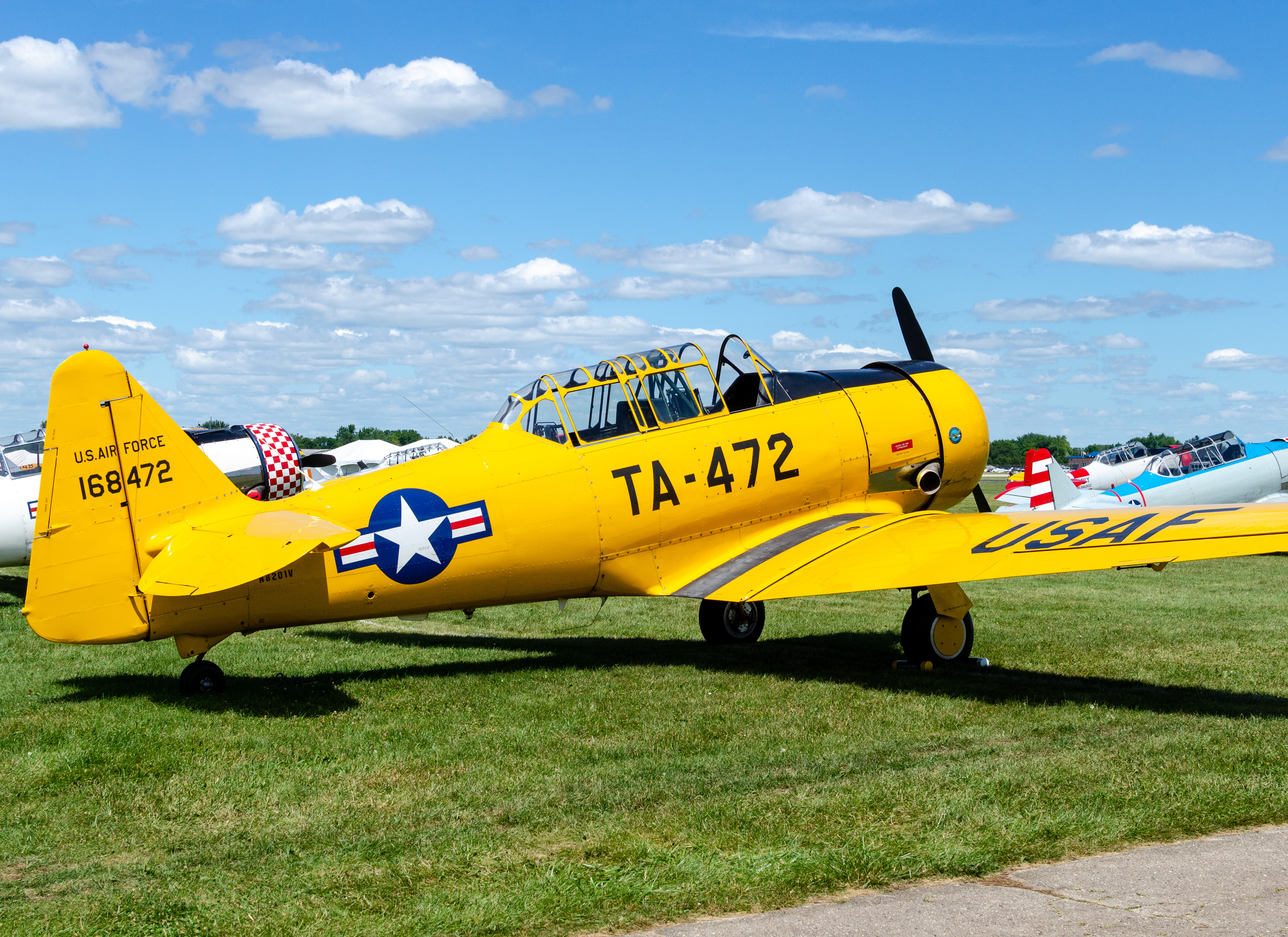 Full size: PRIVATE North American T-6 Texan N8201V at Wittman Regional Airport