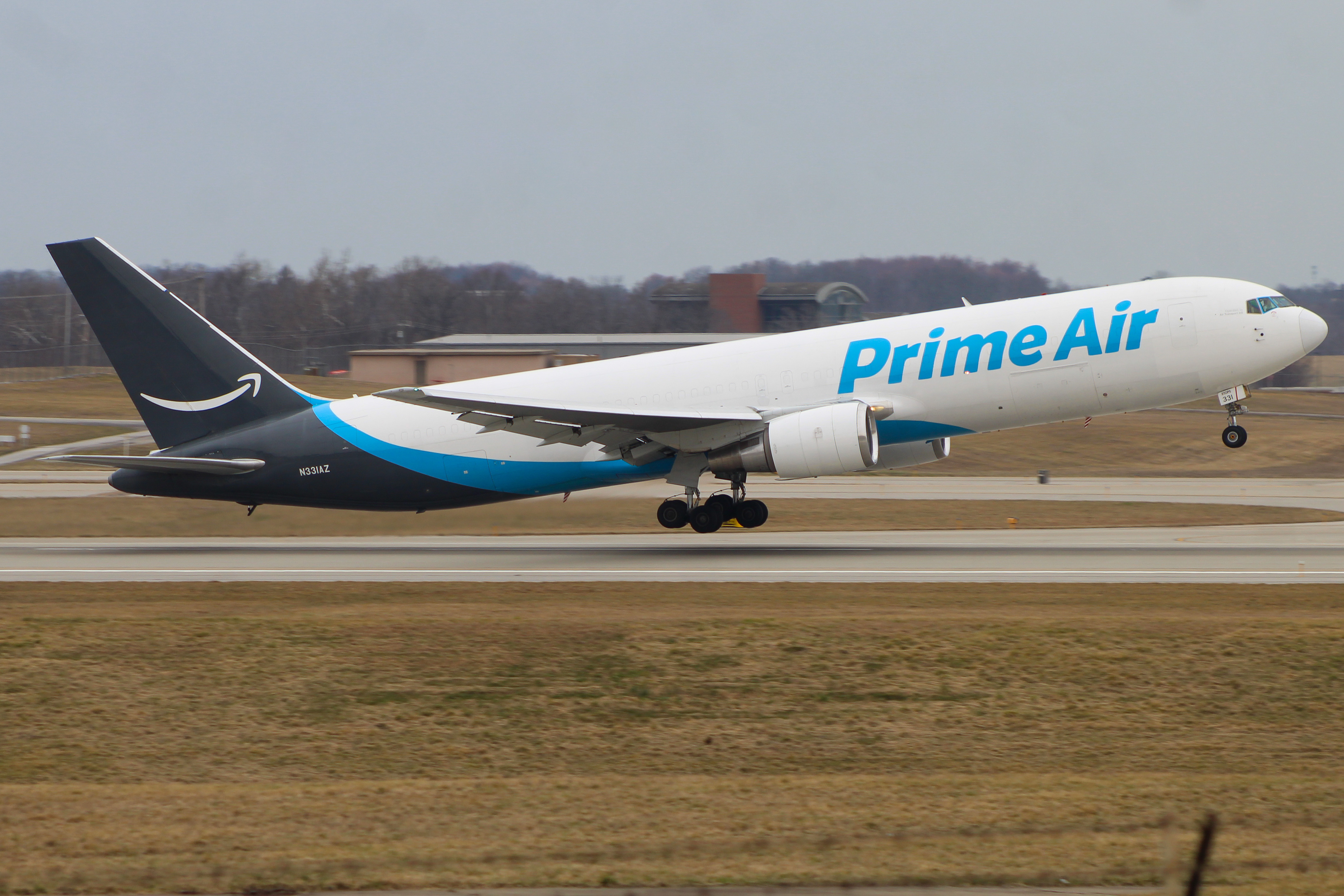 Full size: Prime Air Boeing 767-300F N331AZ at Cincinnati/Northern Kentucky International Airport