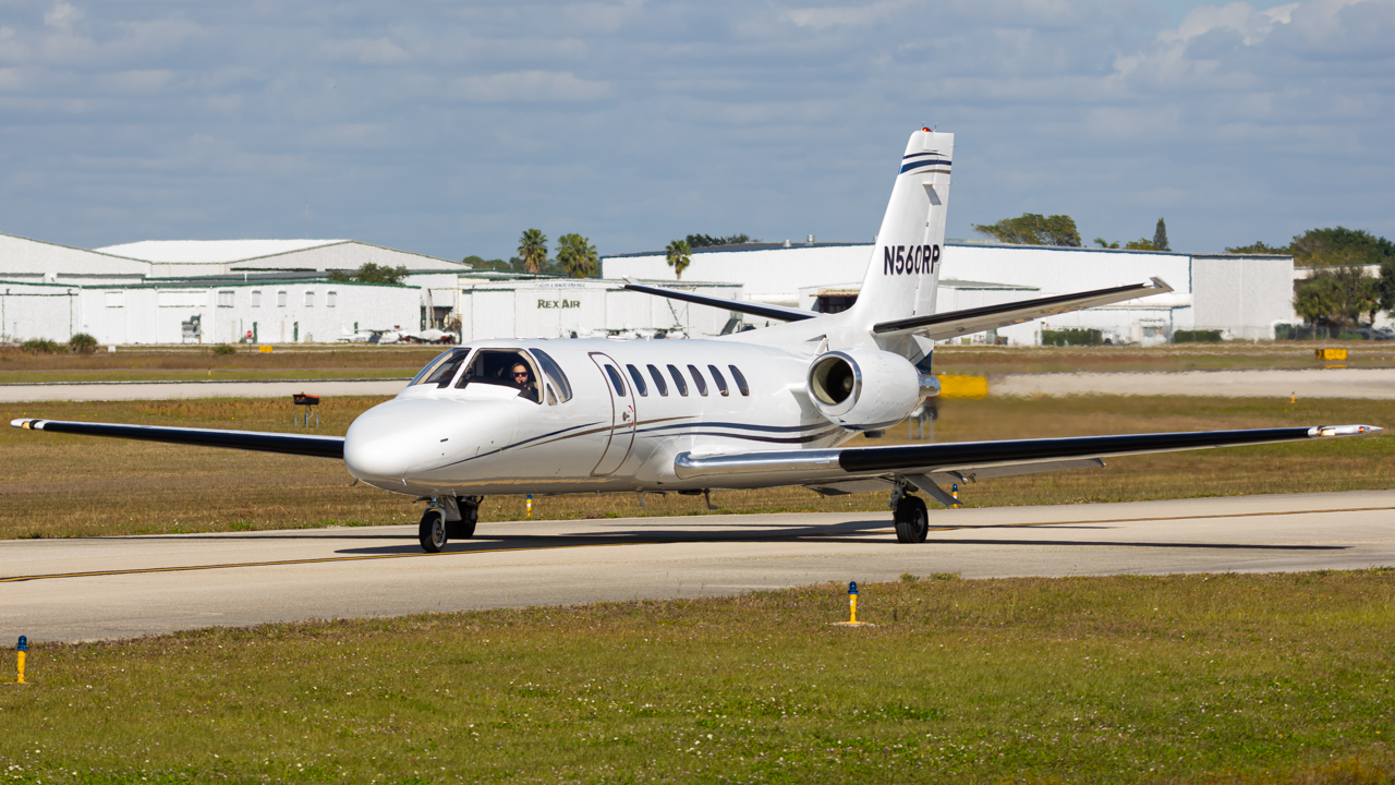 Full size: PRIVATE Cessna Citation 560 N650RP at Naples Municipal Airport