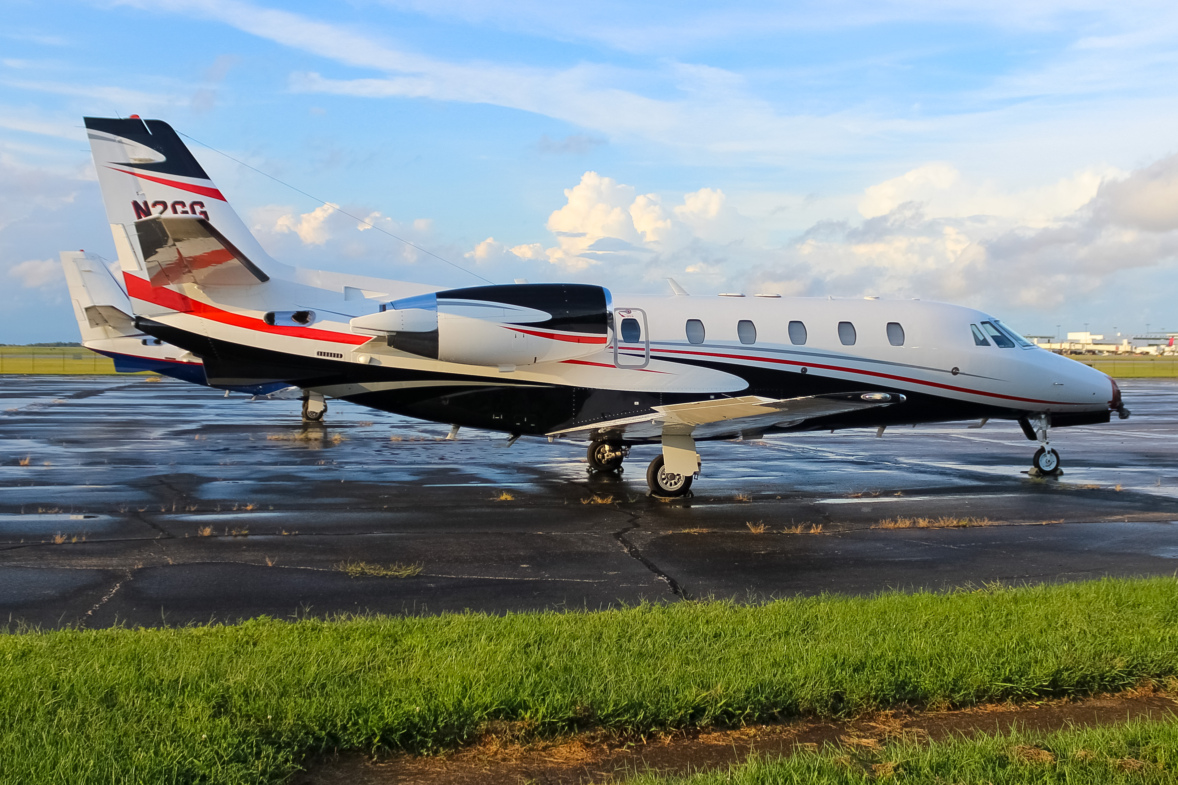 Full size: PRIVATE  Cessna Citation 560XL Excel N2GG at Cincinnati/Northern Kentucky International Airport