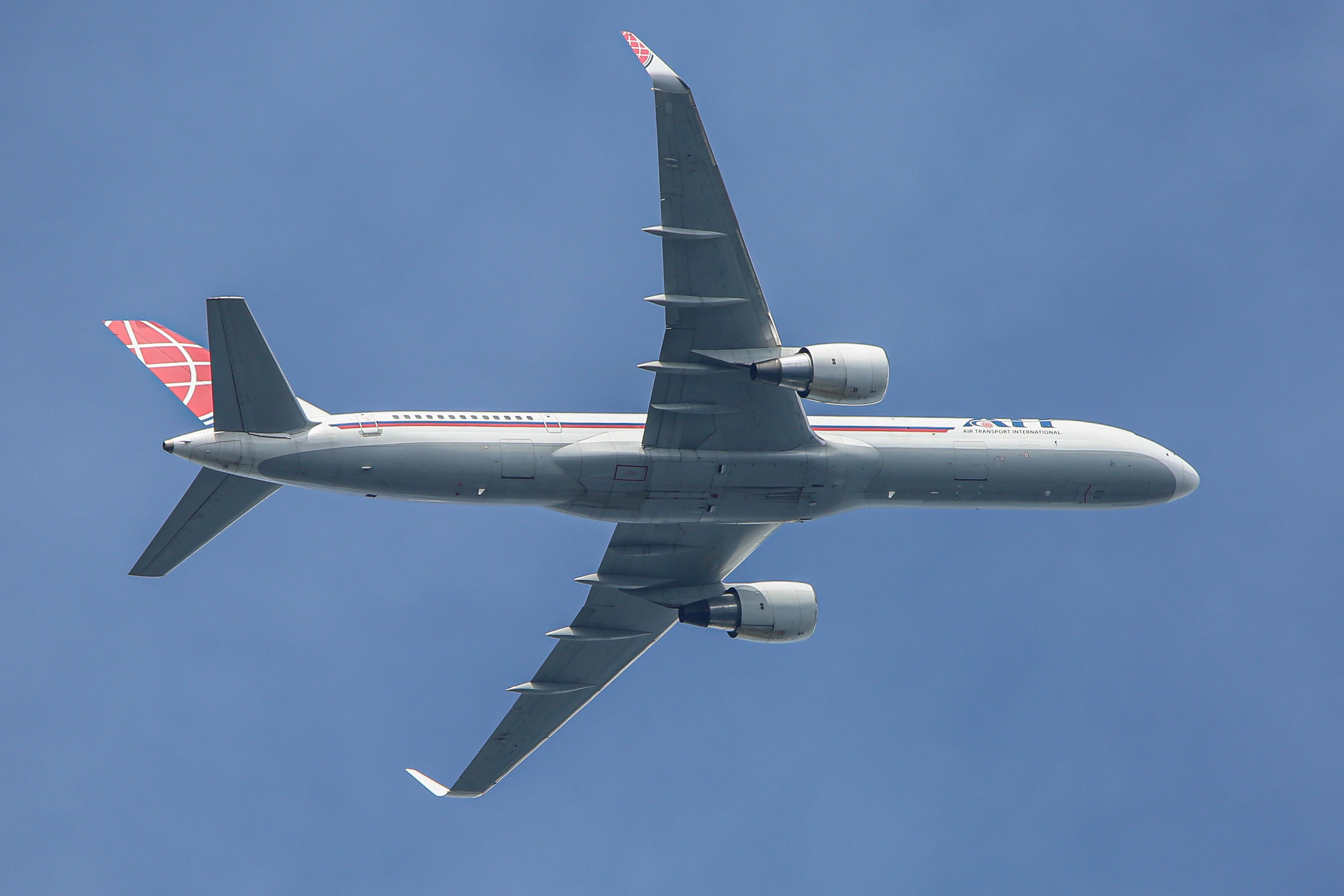 Full size: Air Transport International Boeing 757-200 Combi N751CX at Baltimore/Washington International Thurgood Marshall Airport