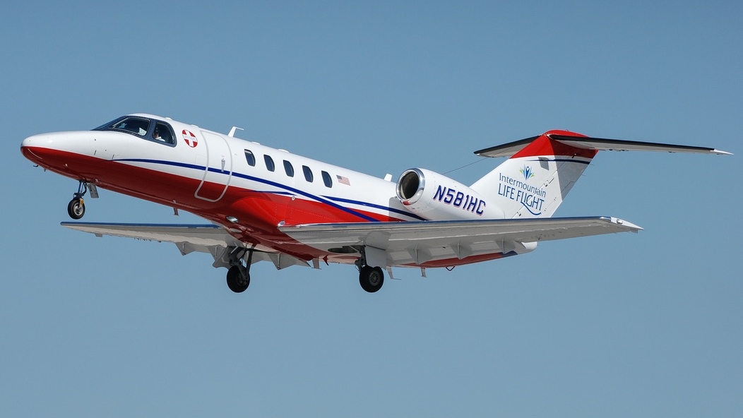 Full size: PRIVATE Cessna Citation CJ4 N581HC at Reno/Tahoe International Airport