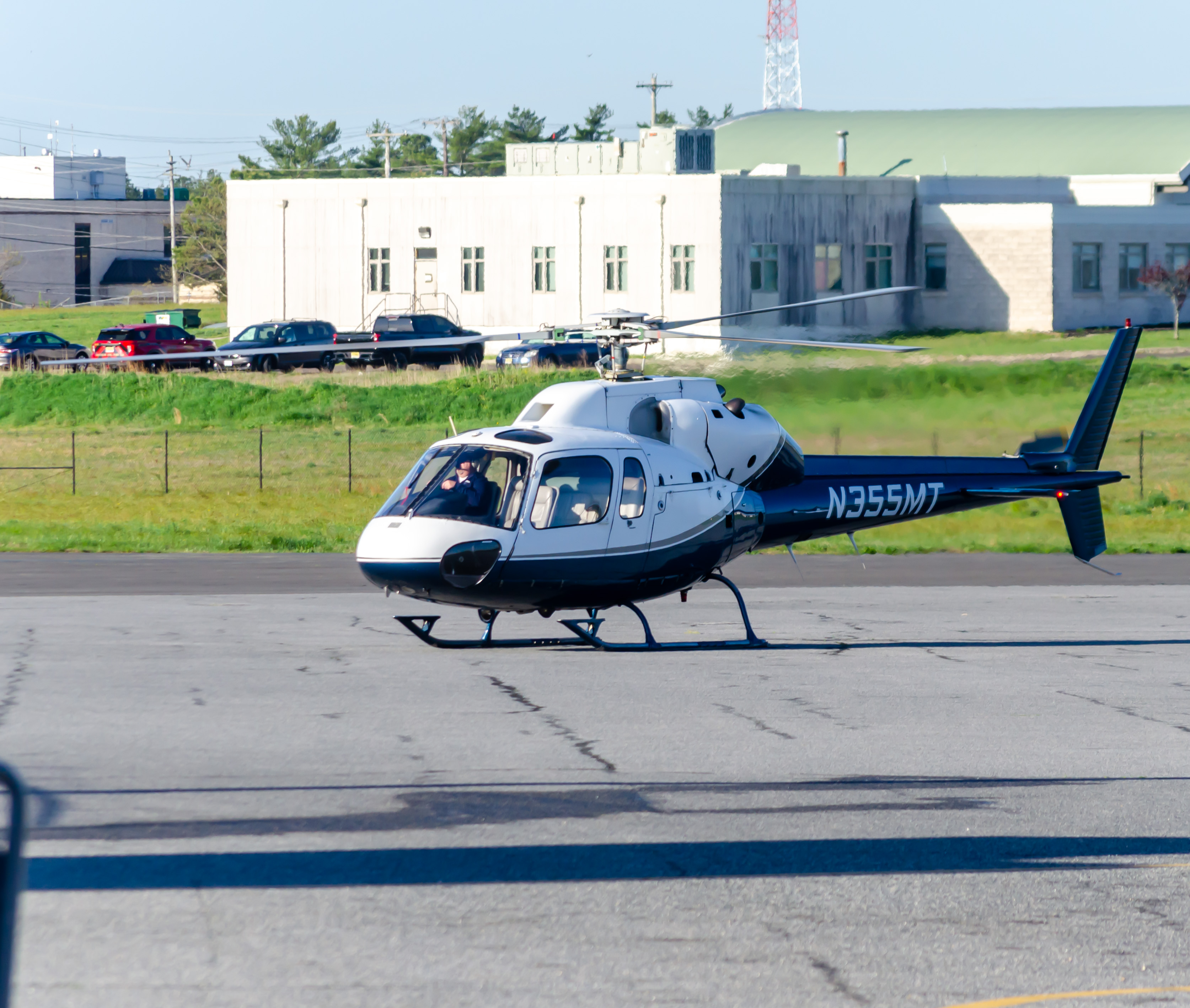 Full size: PRIVATE Aerospatiale As355 N355MT at Atlantic City International Airport