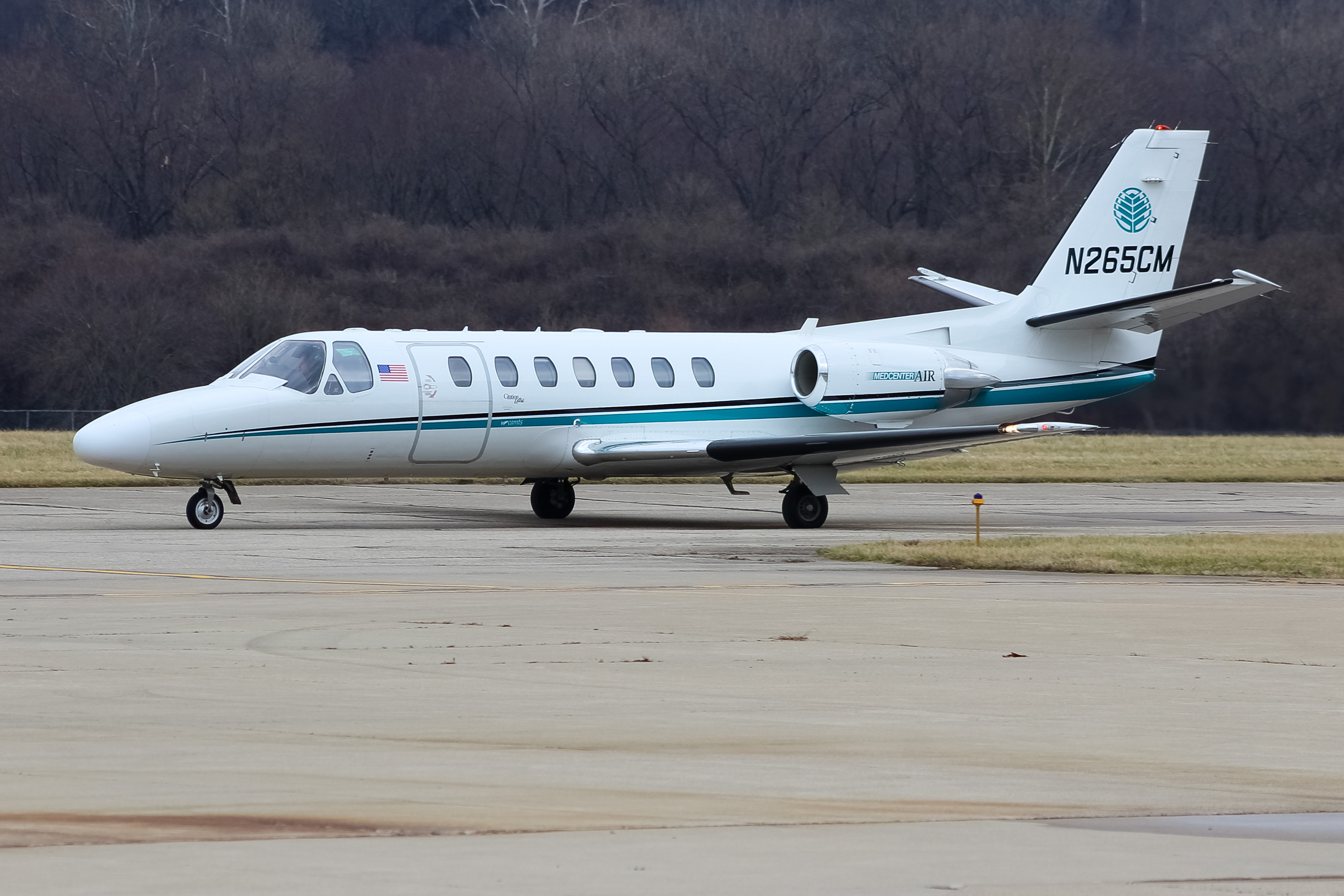 Full size: Med Center Air Cessna Citation 560 Encore N265CM at Cincinnati Municipal Airport/Lunken Field