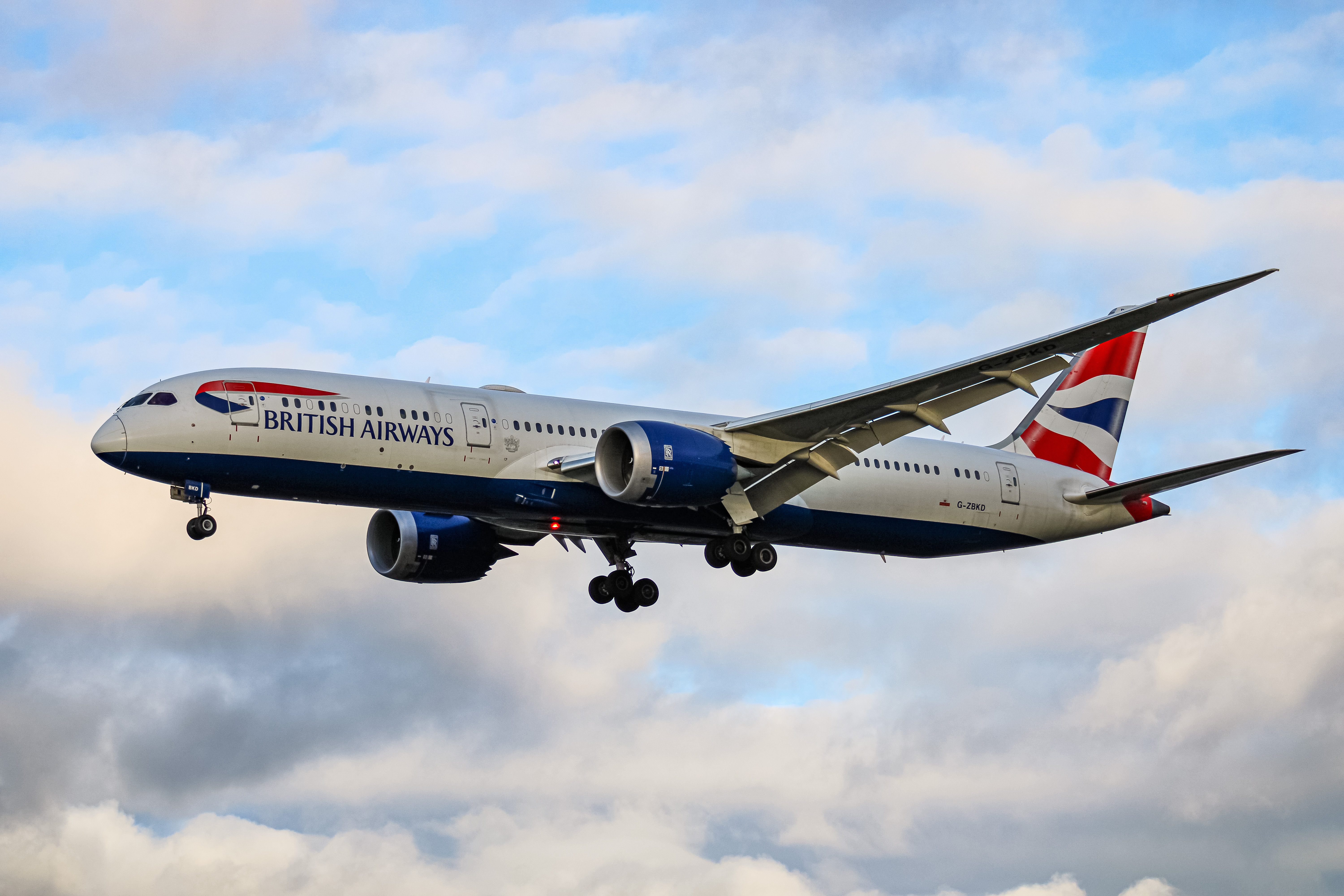 Full size: British Airways Boeing 787-9 G-ZBKD at London Heathrow International Airport