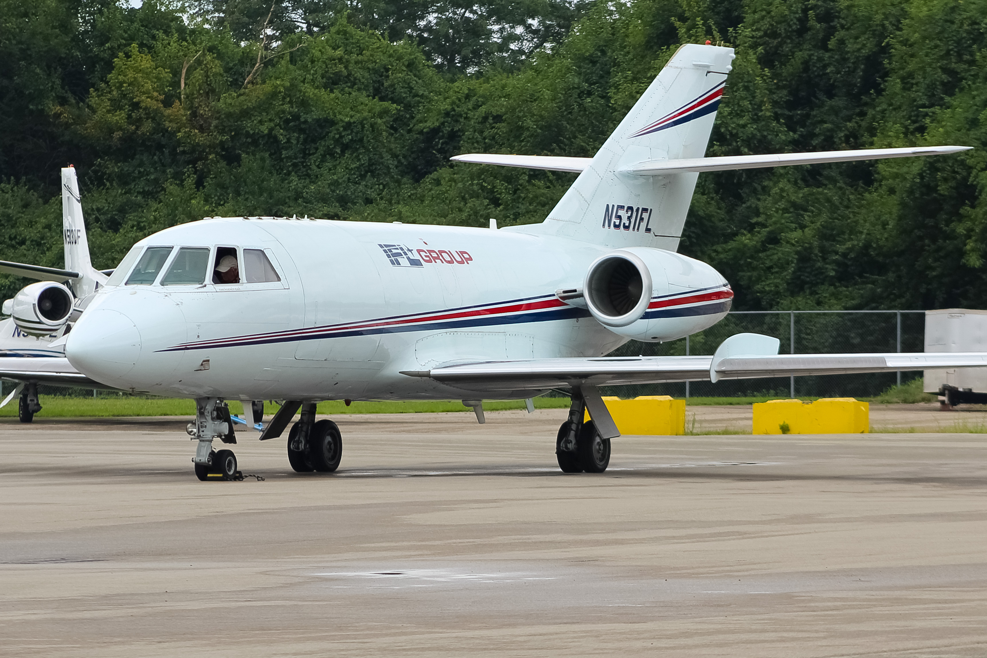 Full size: IFL Group Dassault Falcon 20 N531FL at Cincinnati Municipal Airport/Lunken Field
