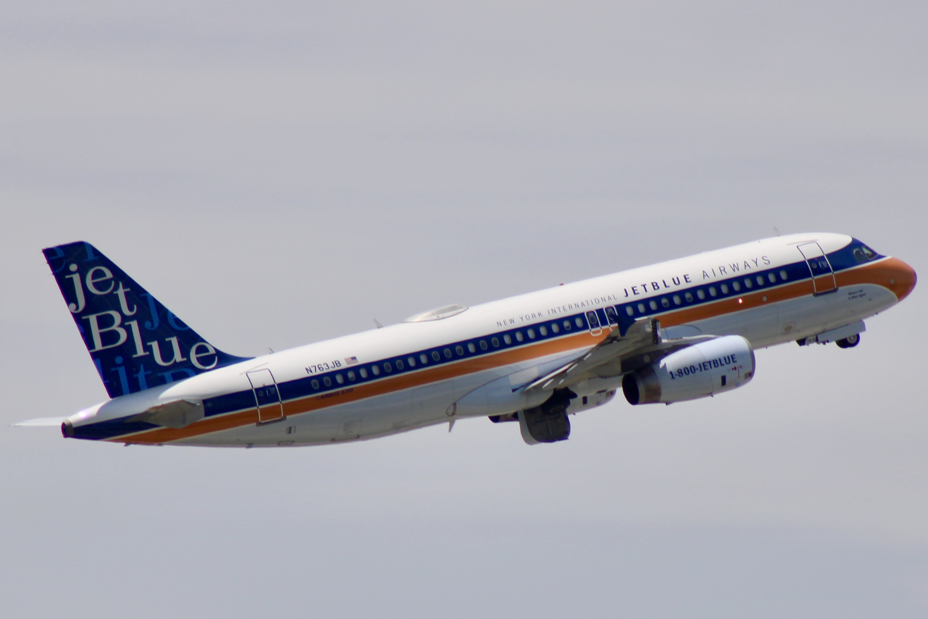 Full size: JetBlue Airways Airbus A320-200 N763JB at Hartsfield-Jackson Atlanta International Airport