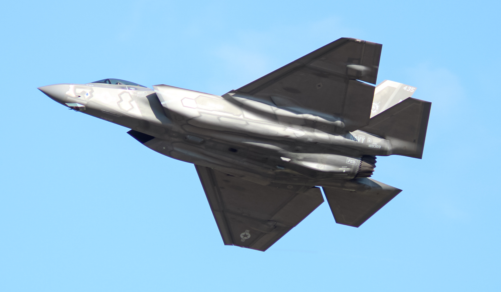 Full size: USN - United States Navy Lockheed Martin F-35 Lightning 169303 at Wittman Regional Airport