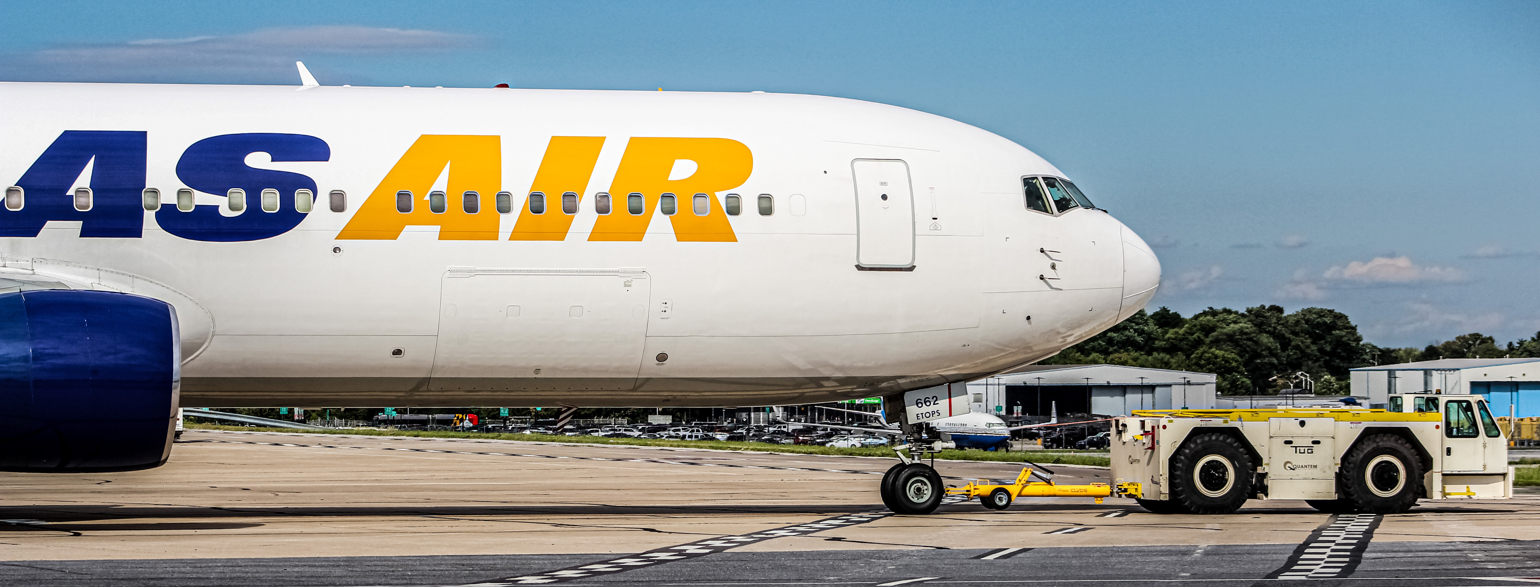 Full size: Atlas Air Boeing 767-300ER N662GT at Baltimore/Washington International Thurgood Marshall Airport