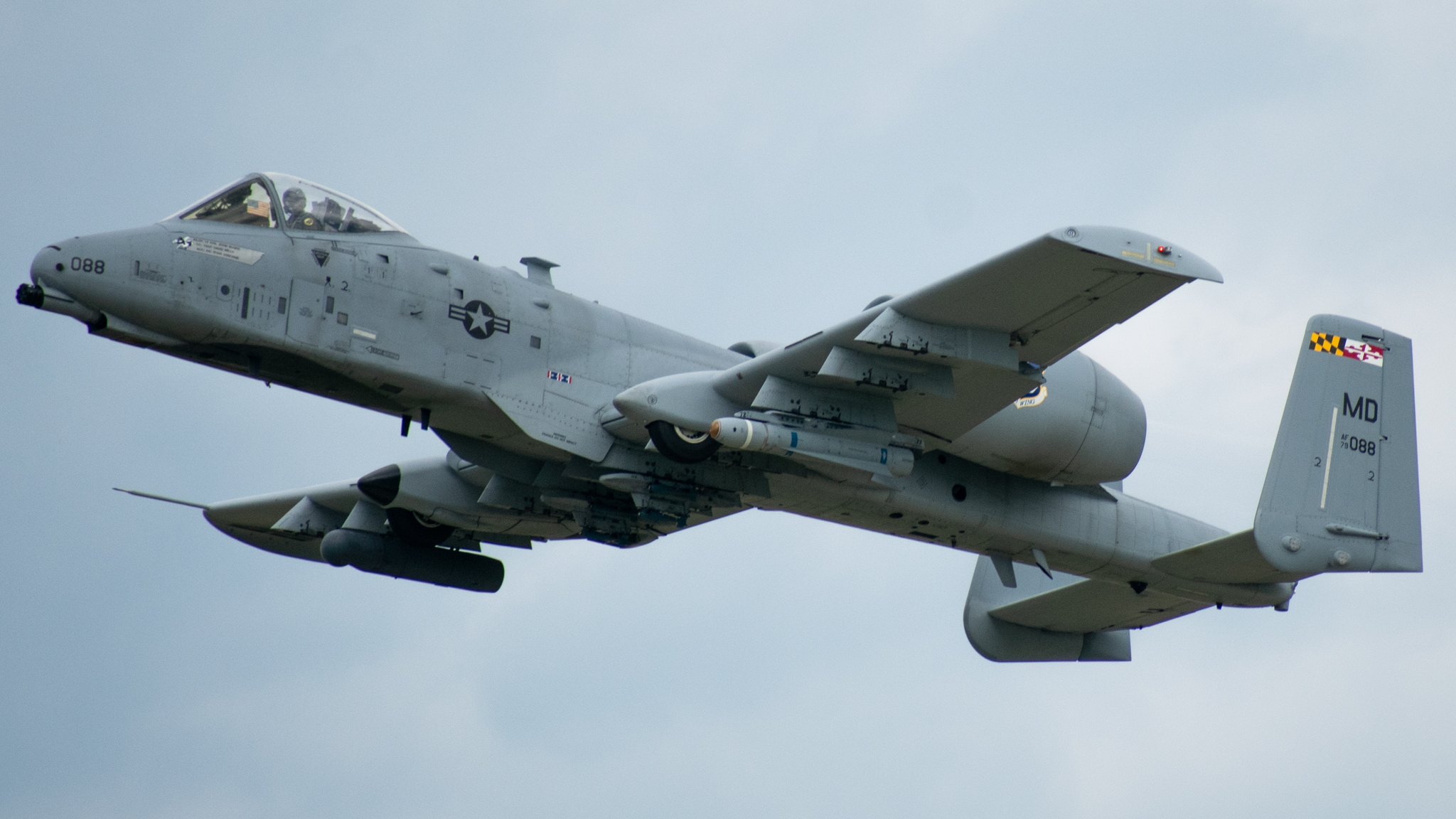 Full size: Maryland ANG A10 Warthog 79-088 at Martin State Airport