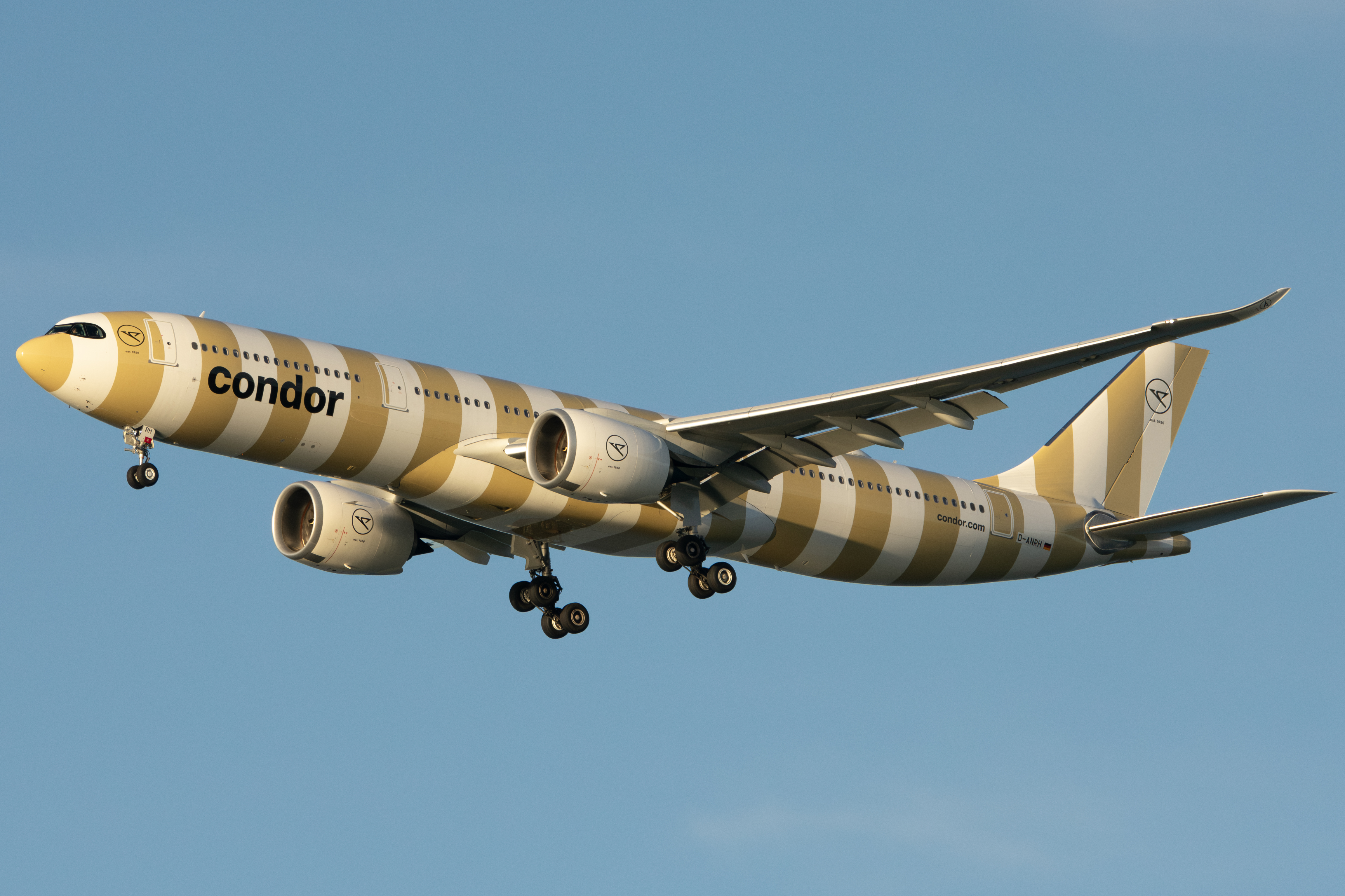 Full size: Condor Airbus A330-900 D-ANRH at San Francisco International Airport