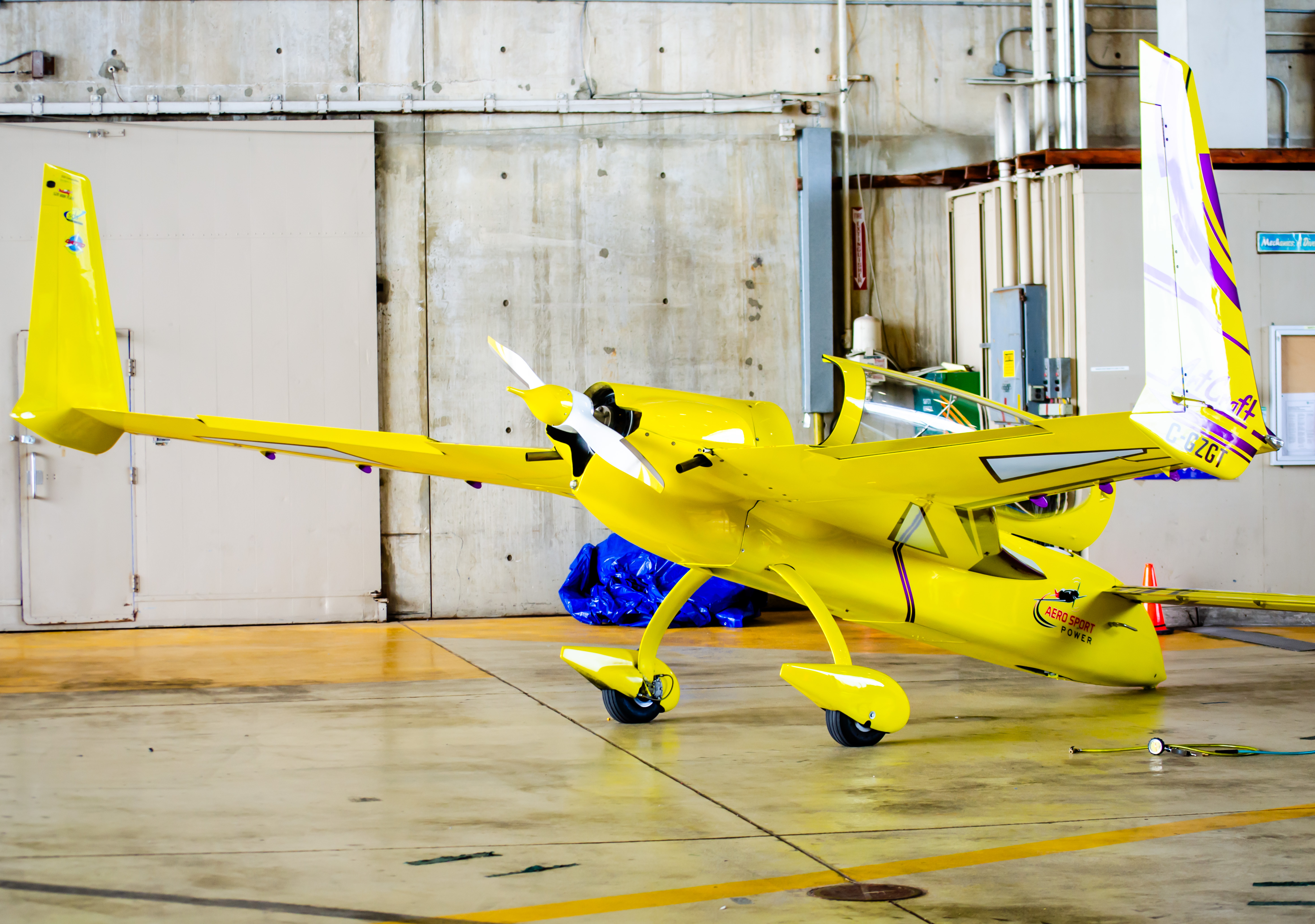 Full size: PRIVATE Rutan Long Ez CGZGT  at Atlantic City International Airport