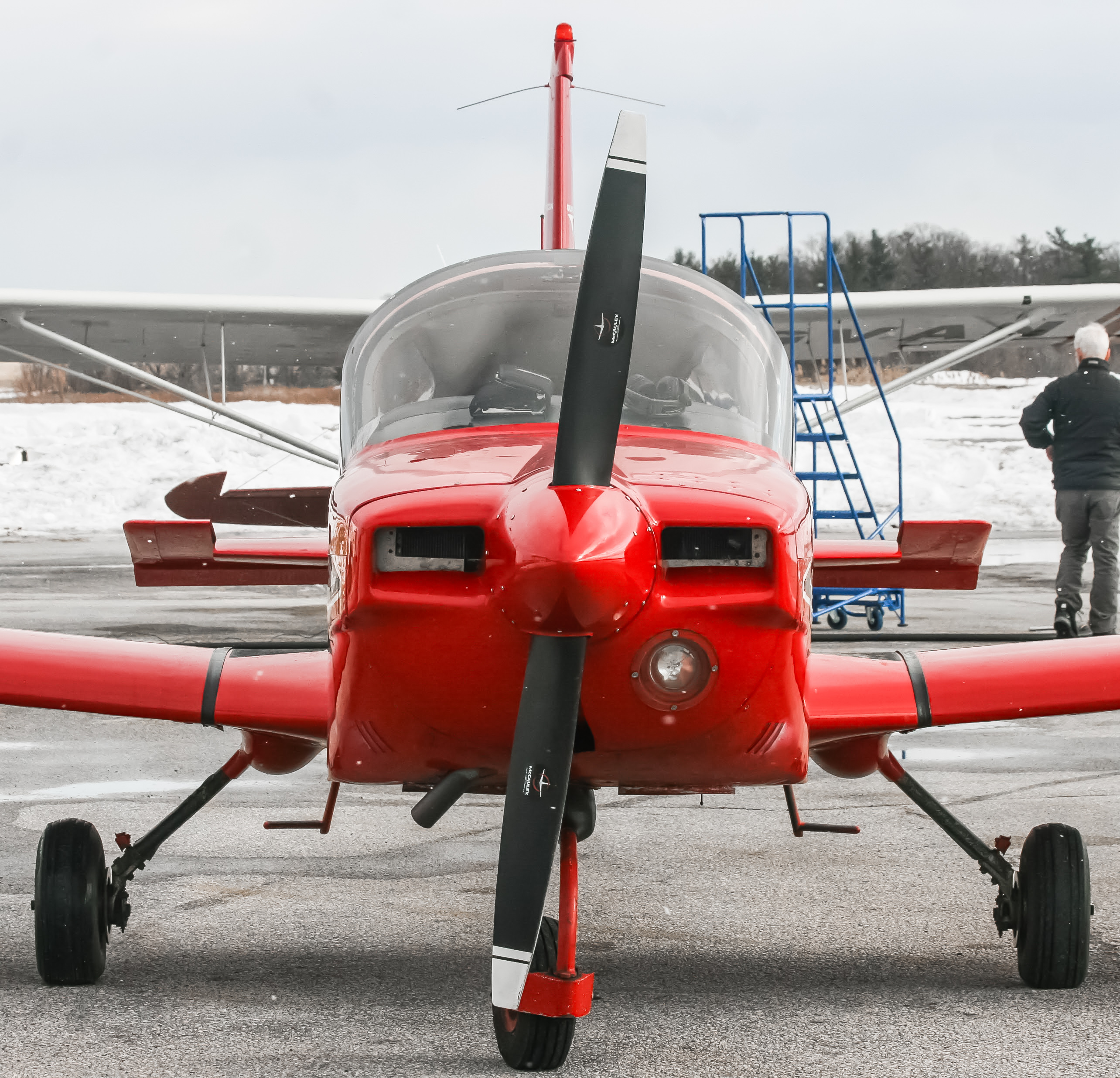 Full size: Private owner Grumman American AA-5 C-GGPC at 