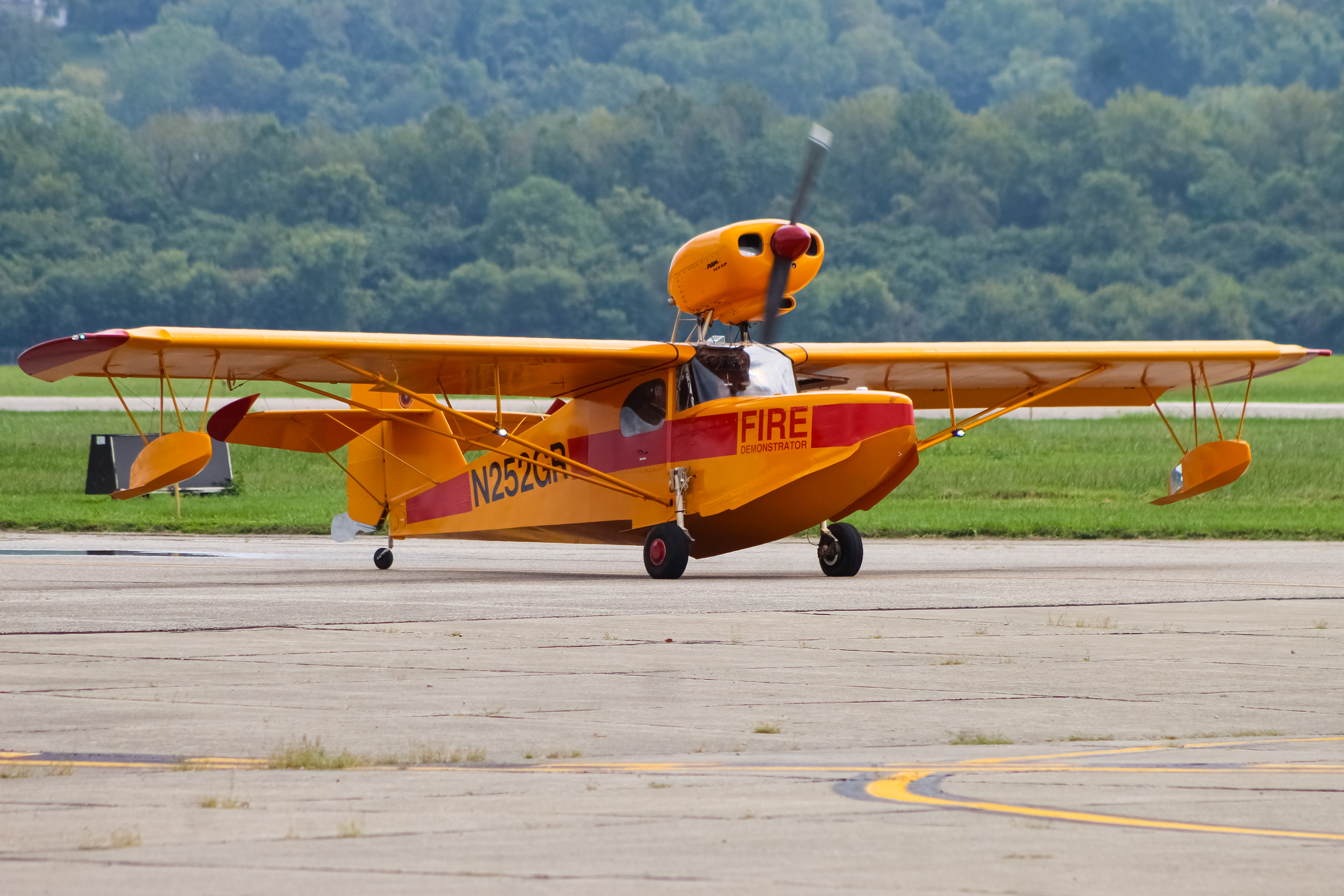 Full size: PRIVATE  Anderson EA-1 Kingfisher N252GR at Cincinnati Municipal Airport/Lunken Field